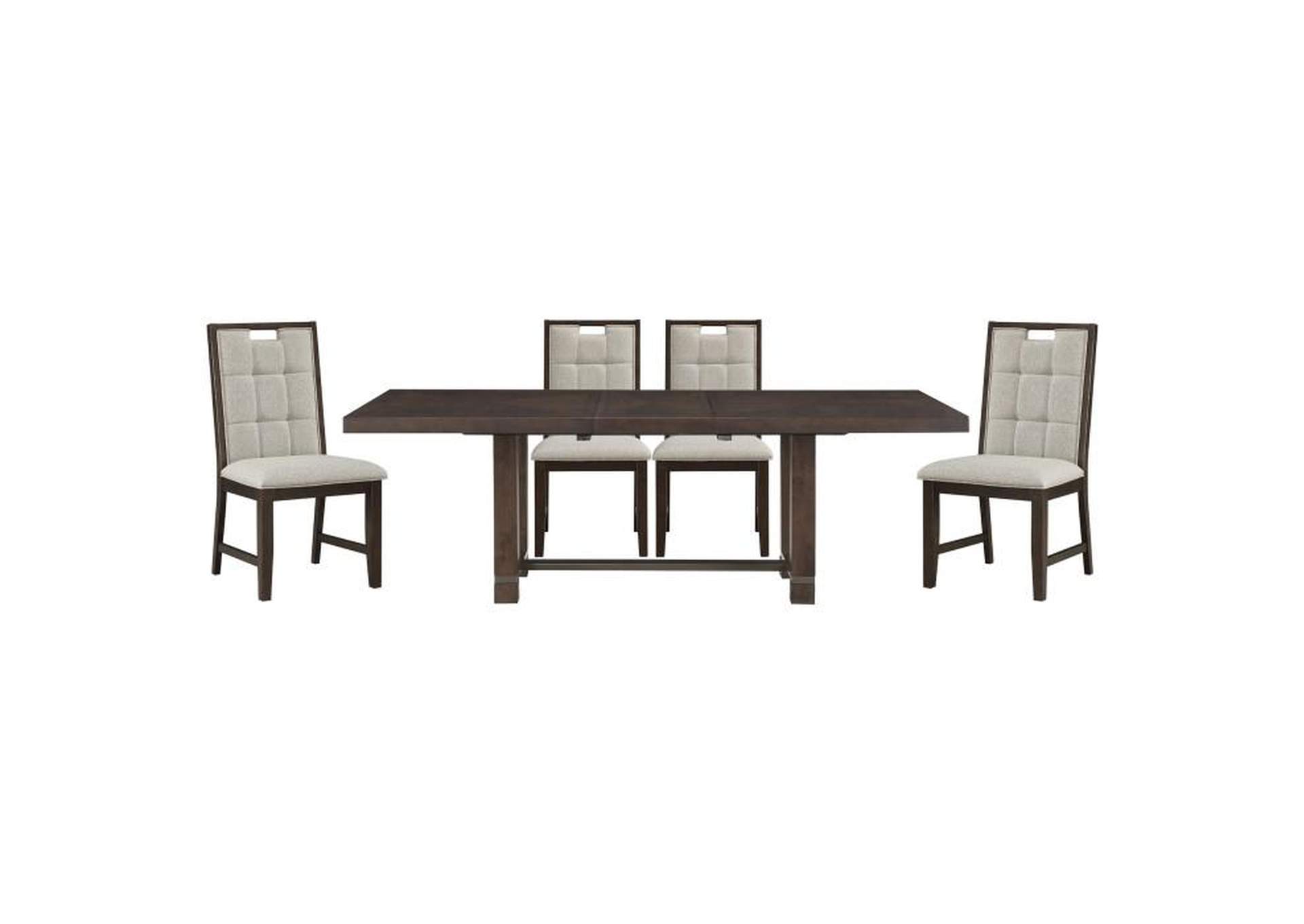 5654 5 Piece Dining Set,Homelegance