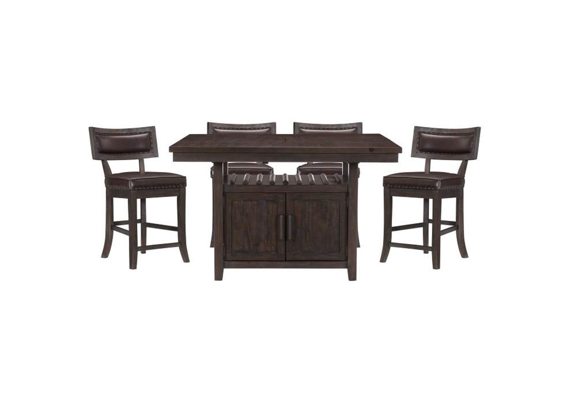 Oxton 5 Piece Dining Set,Homelegance