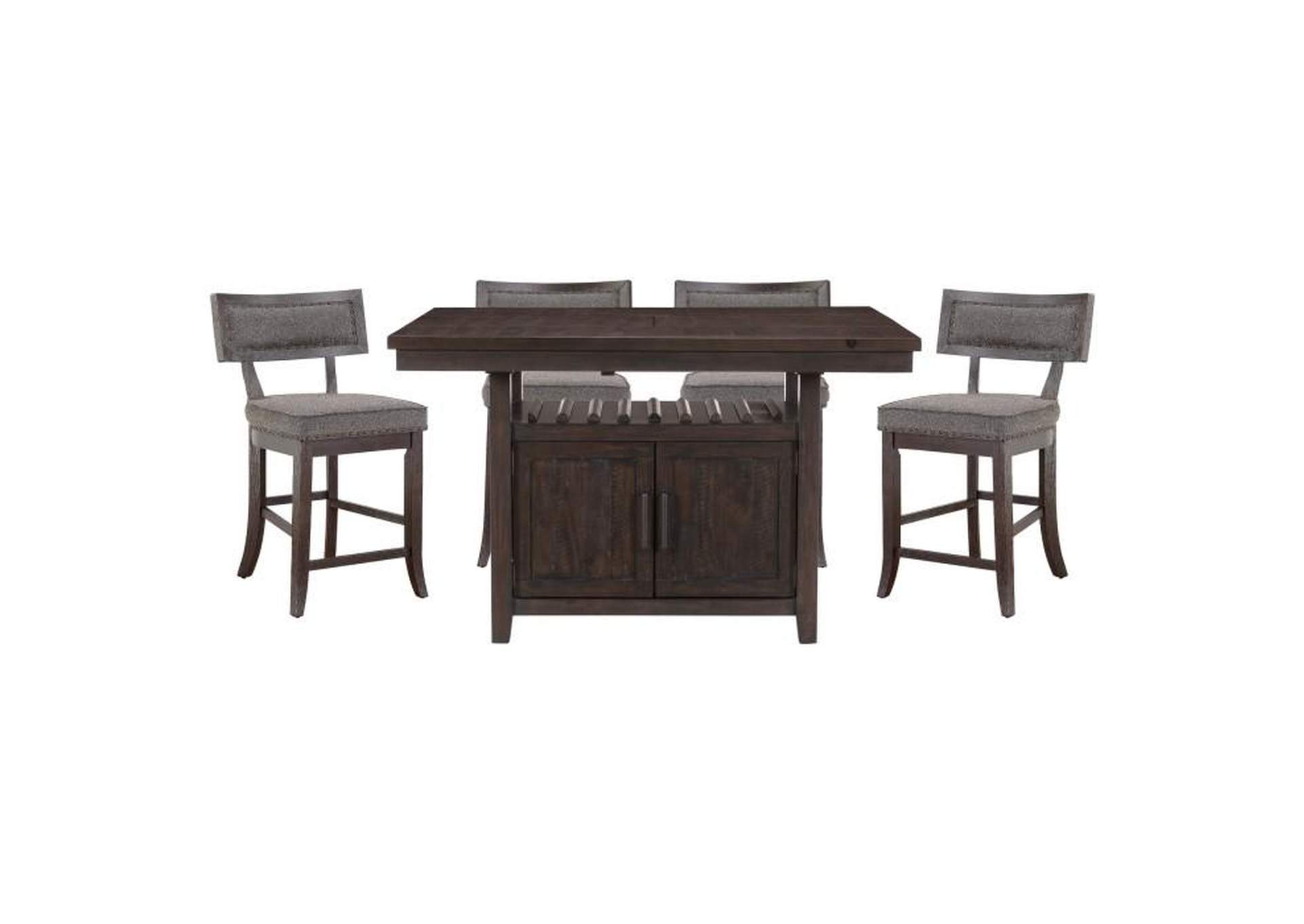 Oxton 5 Piece Dining Set,Homelegance