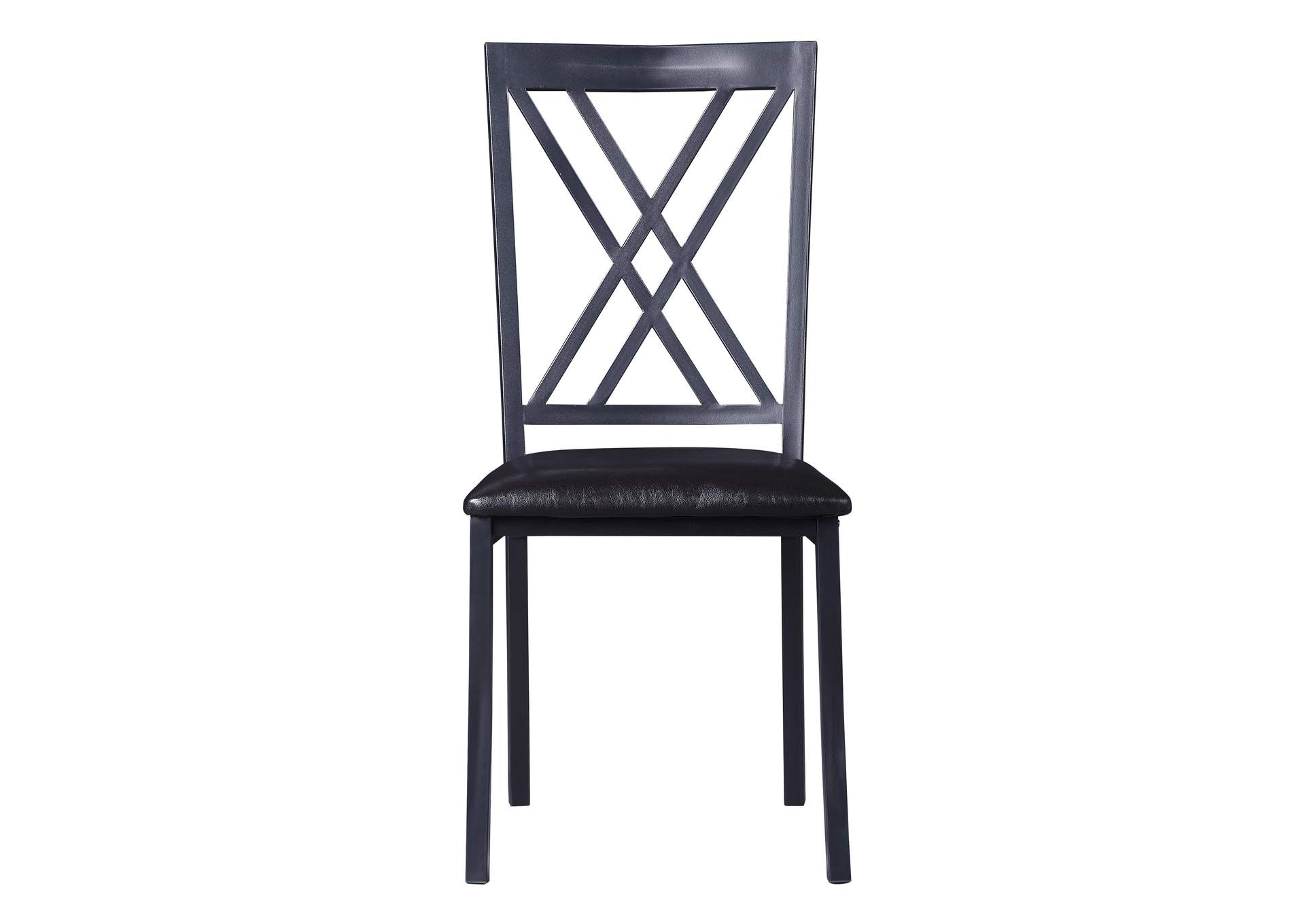 Waite Black Side Chair [Set Of 4],Homelegance