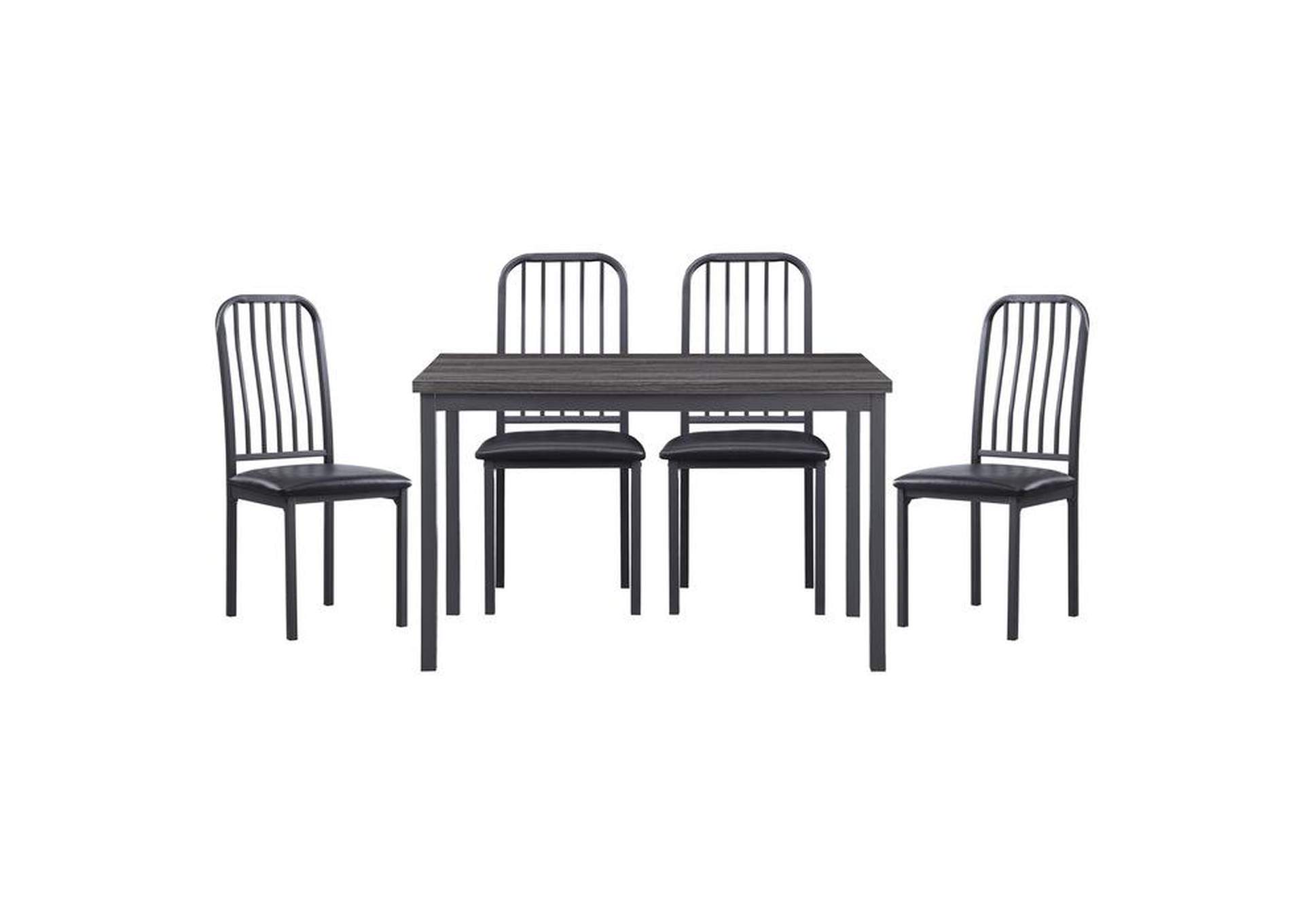 Tripp 5 Piece Dining Set,Homelegance
