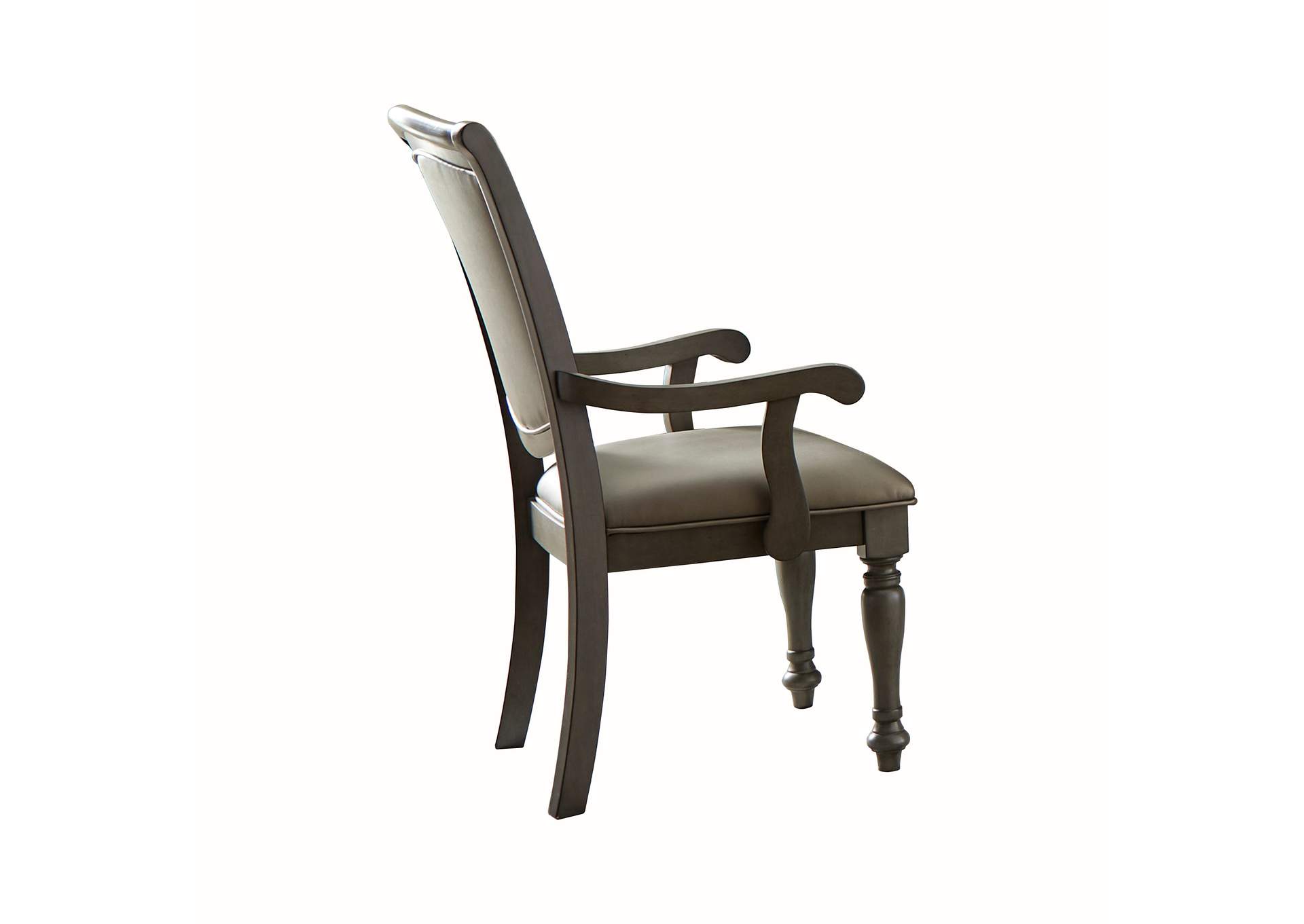 Gray Arm Chair [Set of 2],Homelegance