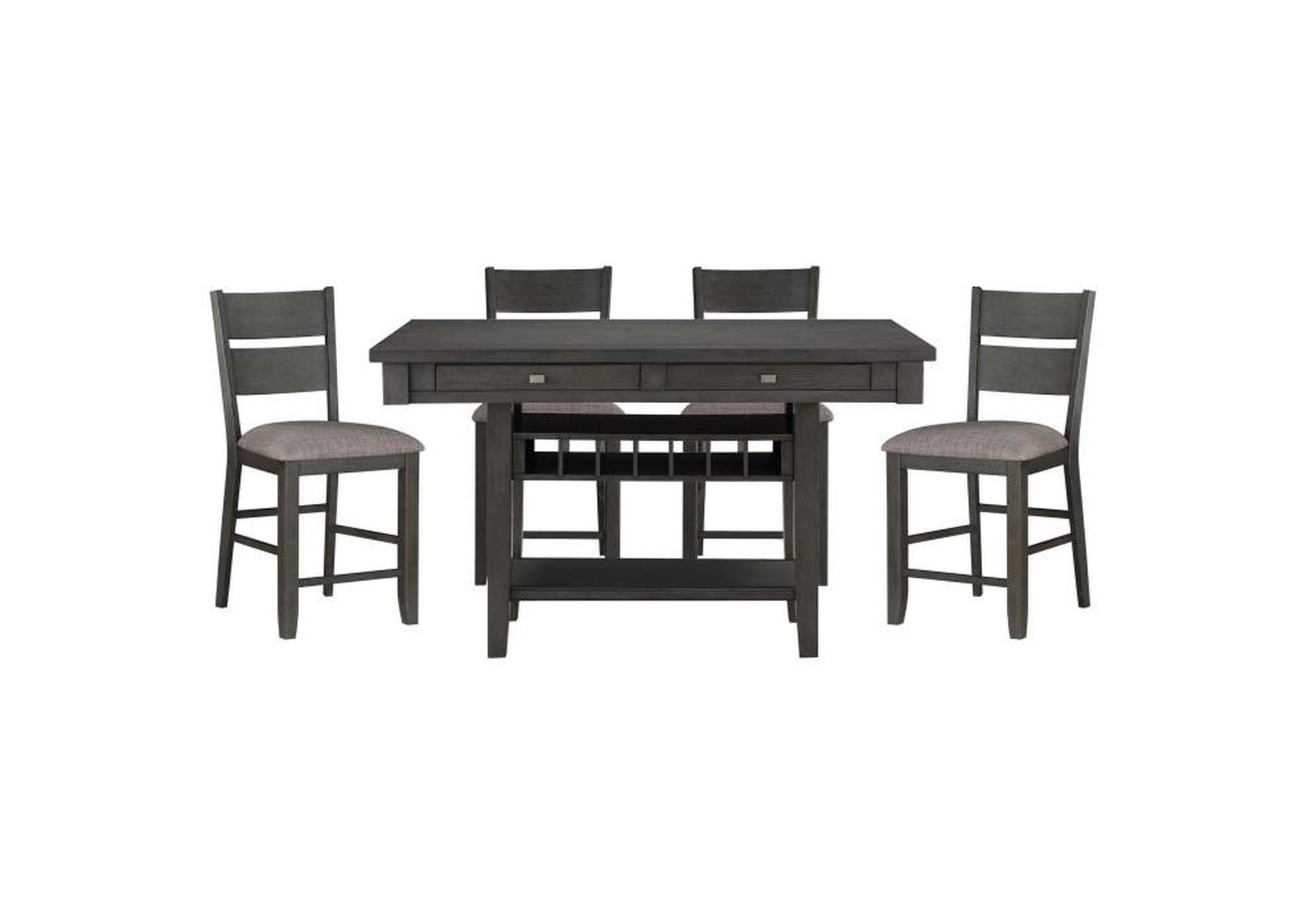 Baresford 5 Piece Dining Set,Homelegance