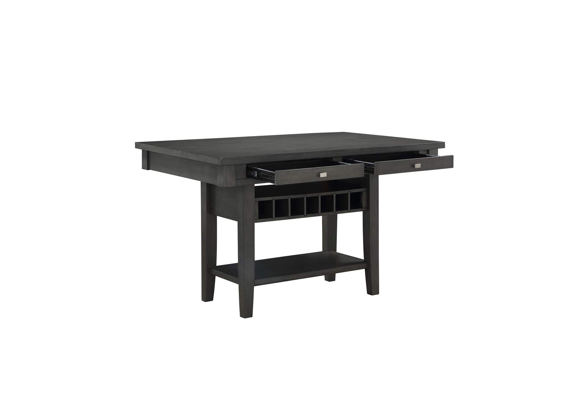 Baresford Brown Counter Height Table,Homelegance