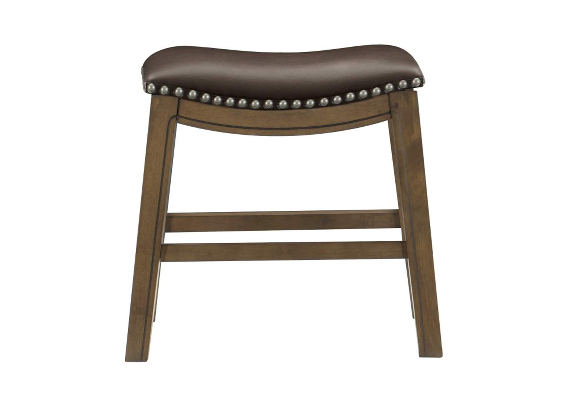 Ordway 18 Dining Stool, Brown,Homelegance