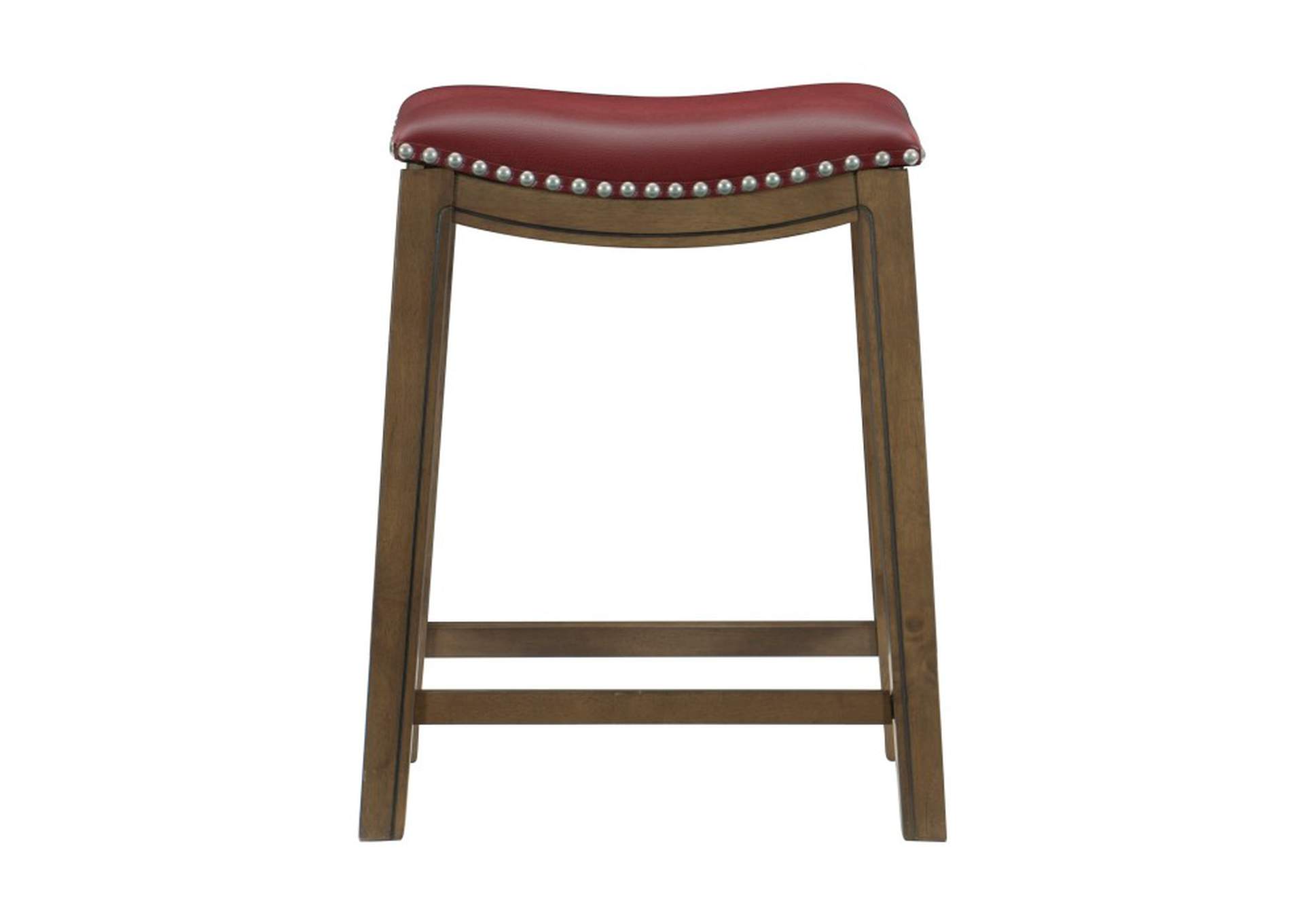 Counter & Bar Height Stools Red 24" Counter Height Stool, Red, 3A,Homelegance