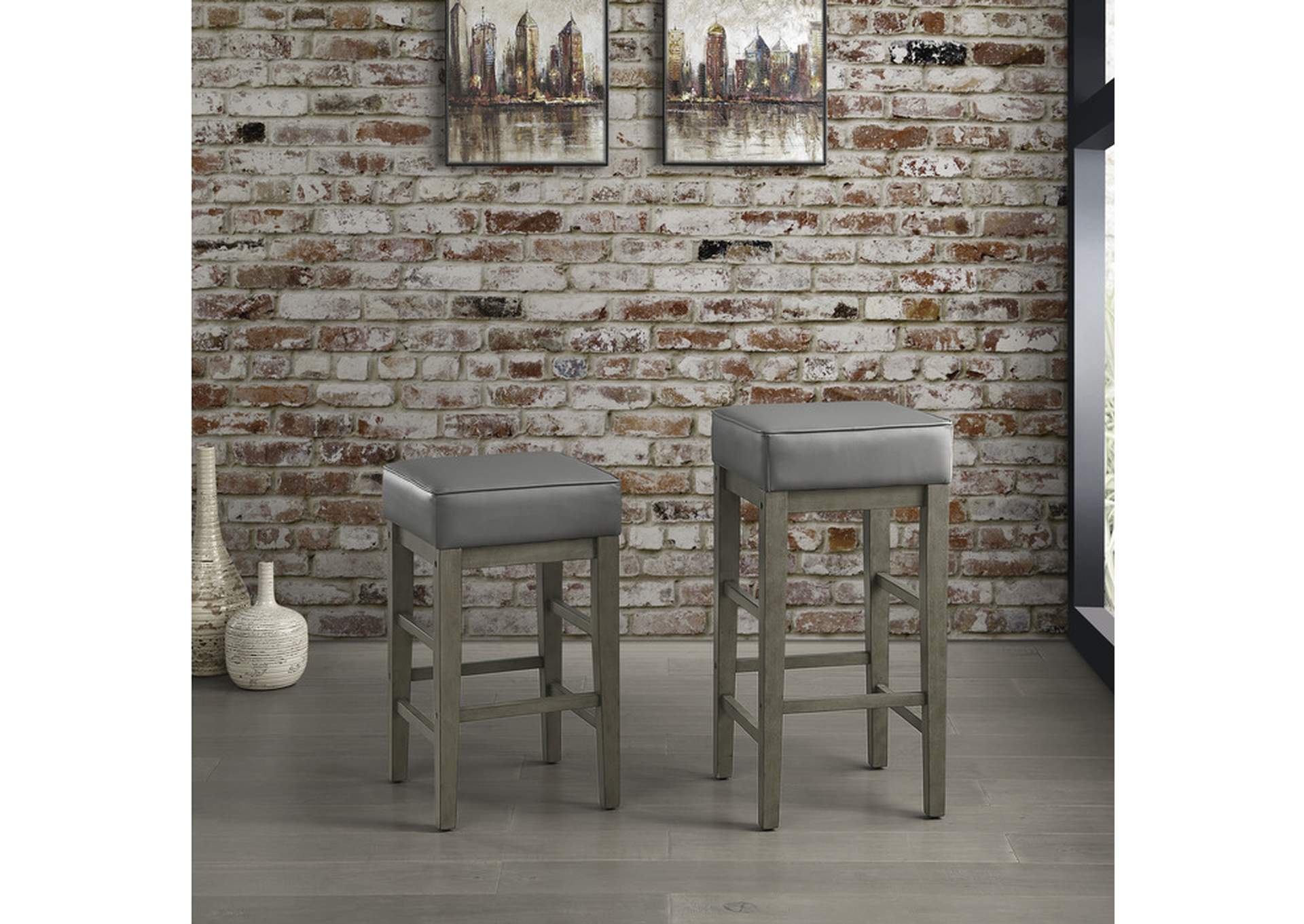 Pittsville Pub Height Stool,Homelegance