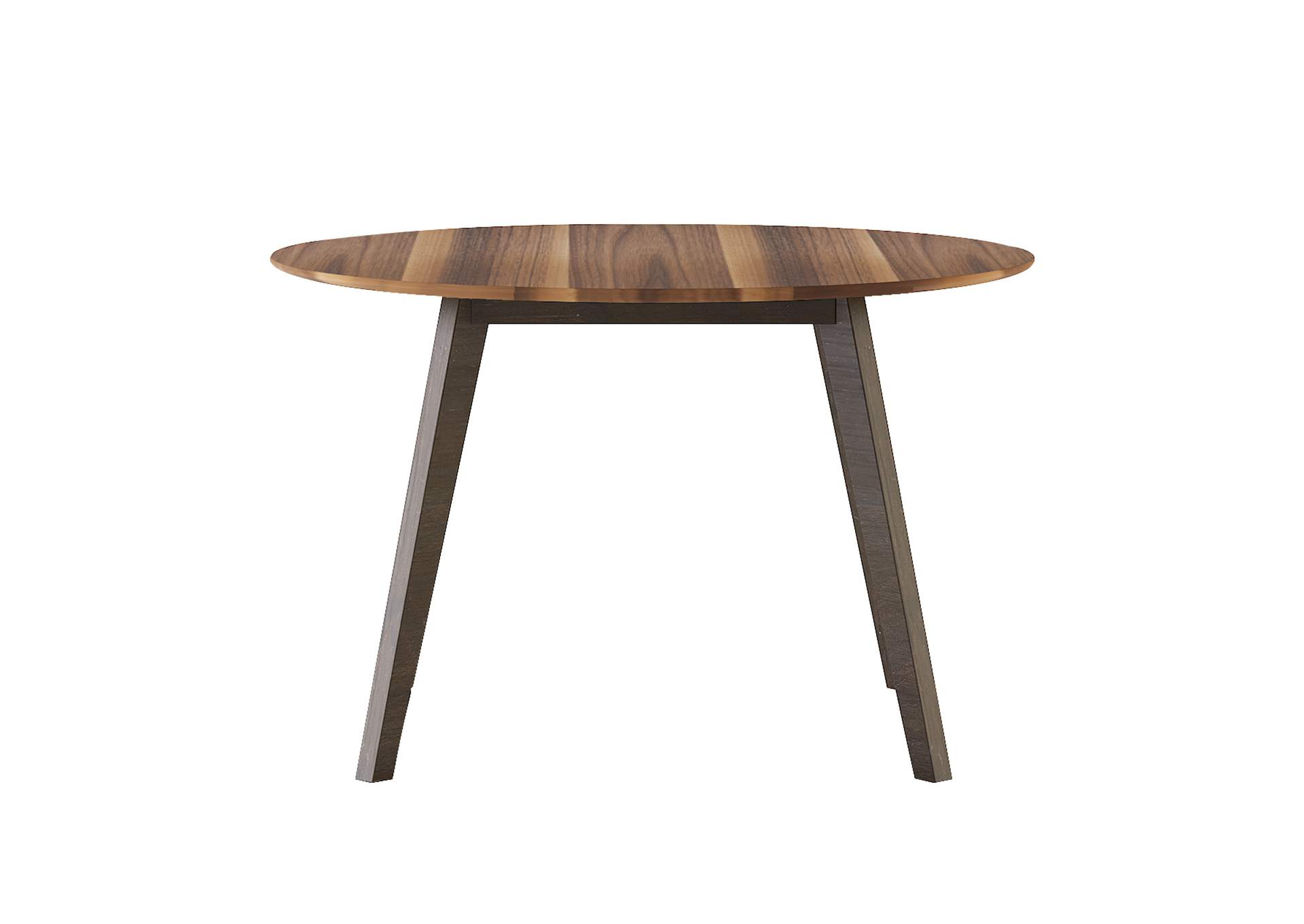 Gray Round Dining Table,Homelegance