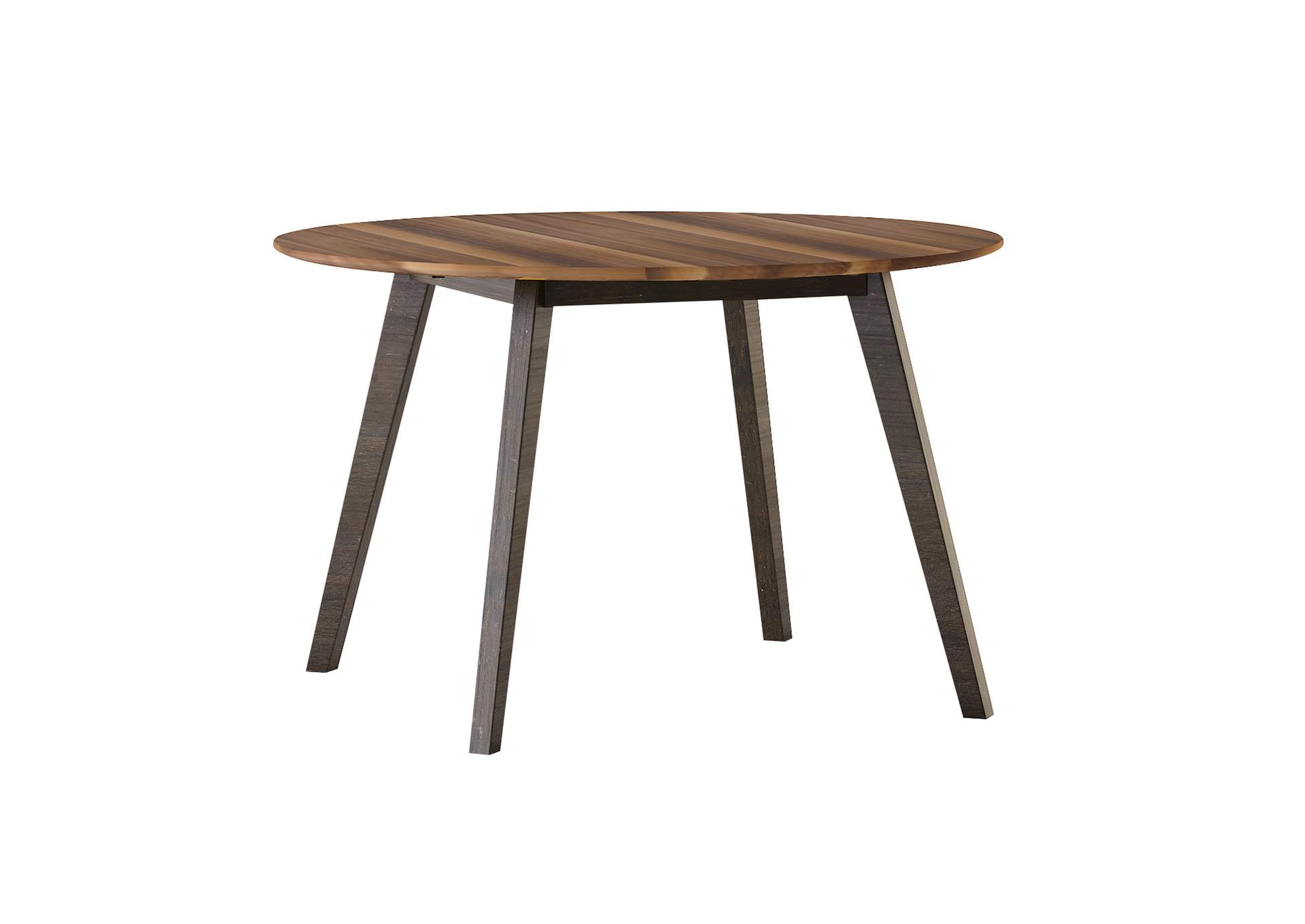 Gray Round Dining Table,Homelegance