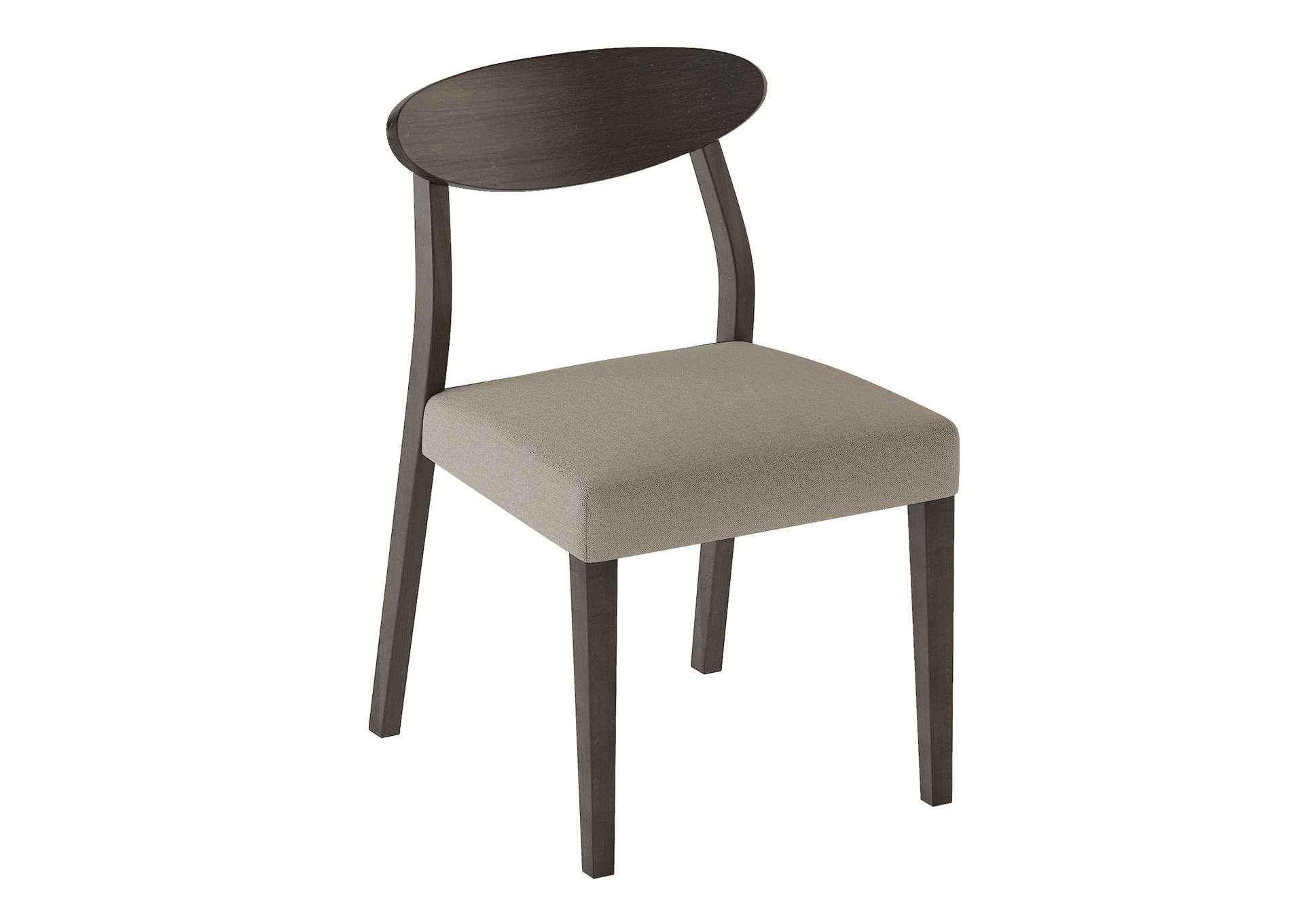 Gray Side Chair [Set of 2],Homelegance