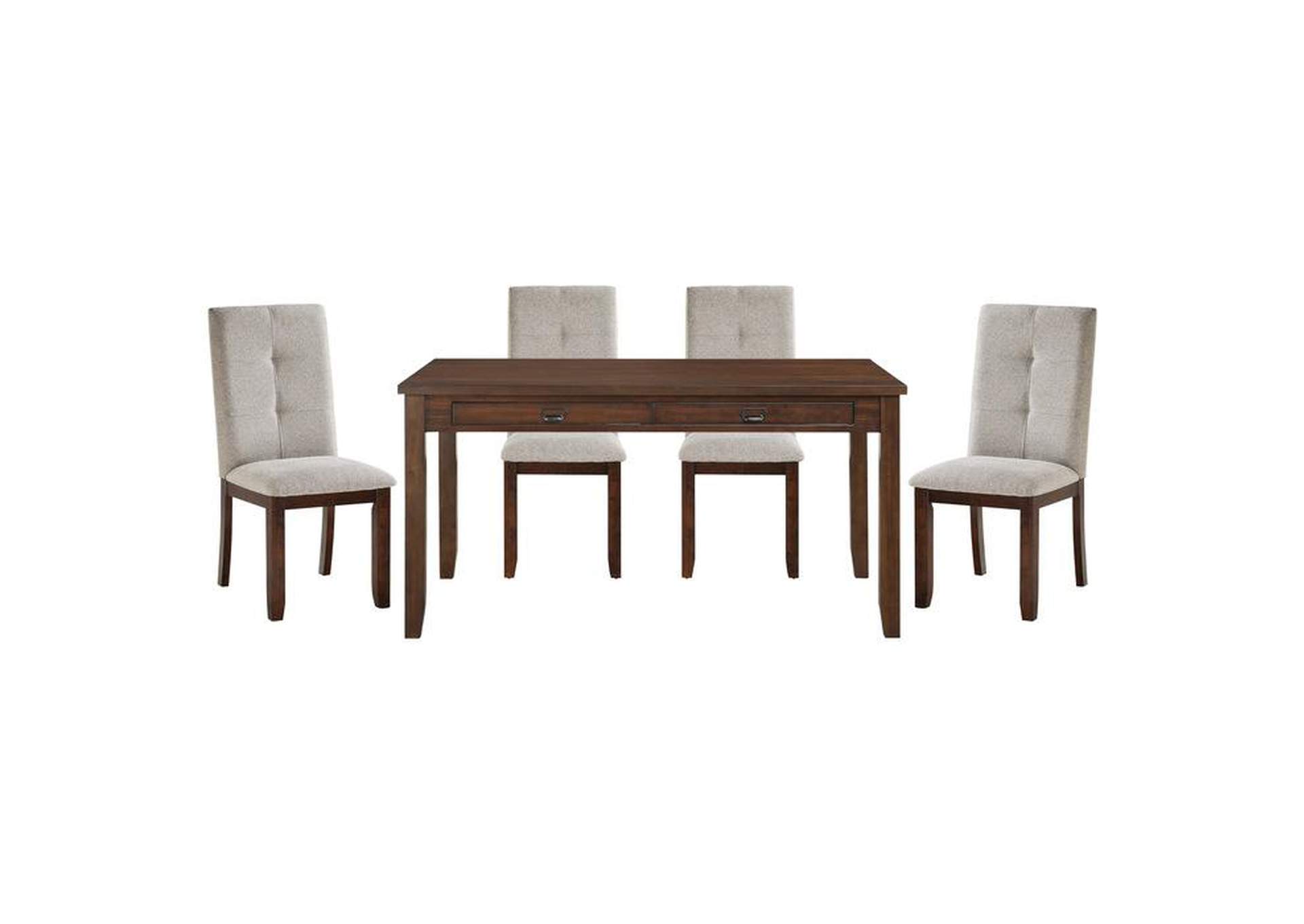 Binghampton 5 Piece Dining Set,Homelegance