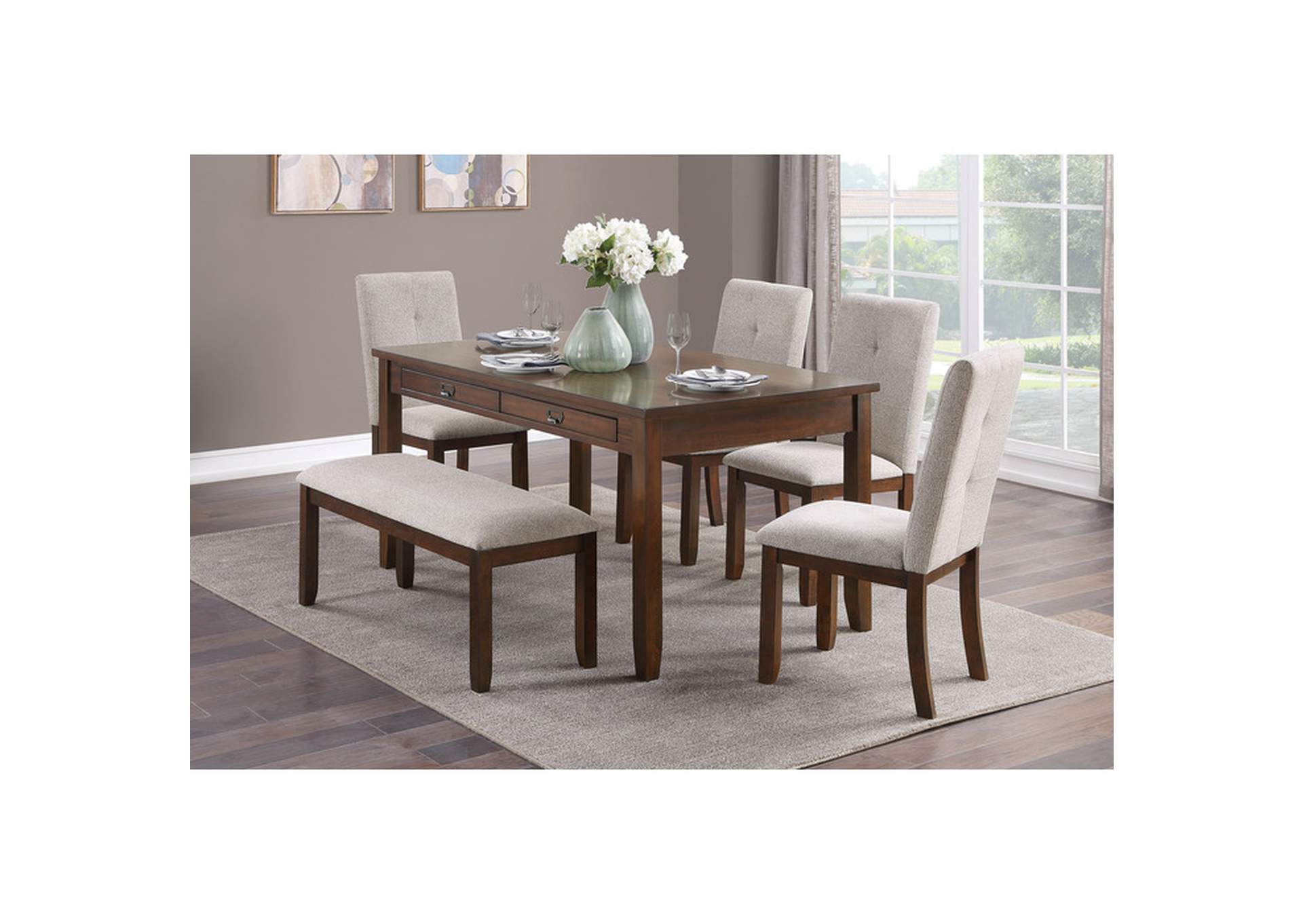 Binghampton Bench,Homelegance