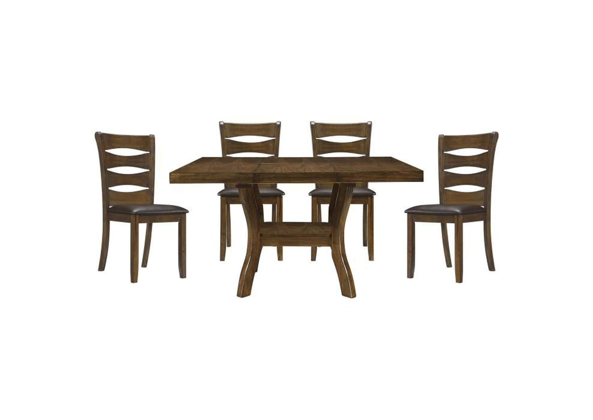 Darla 5 Piece Dining Set,Homelegance