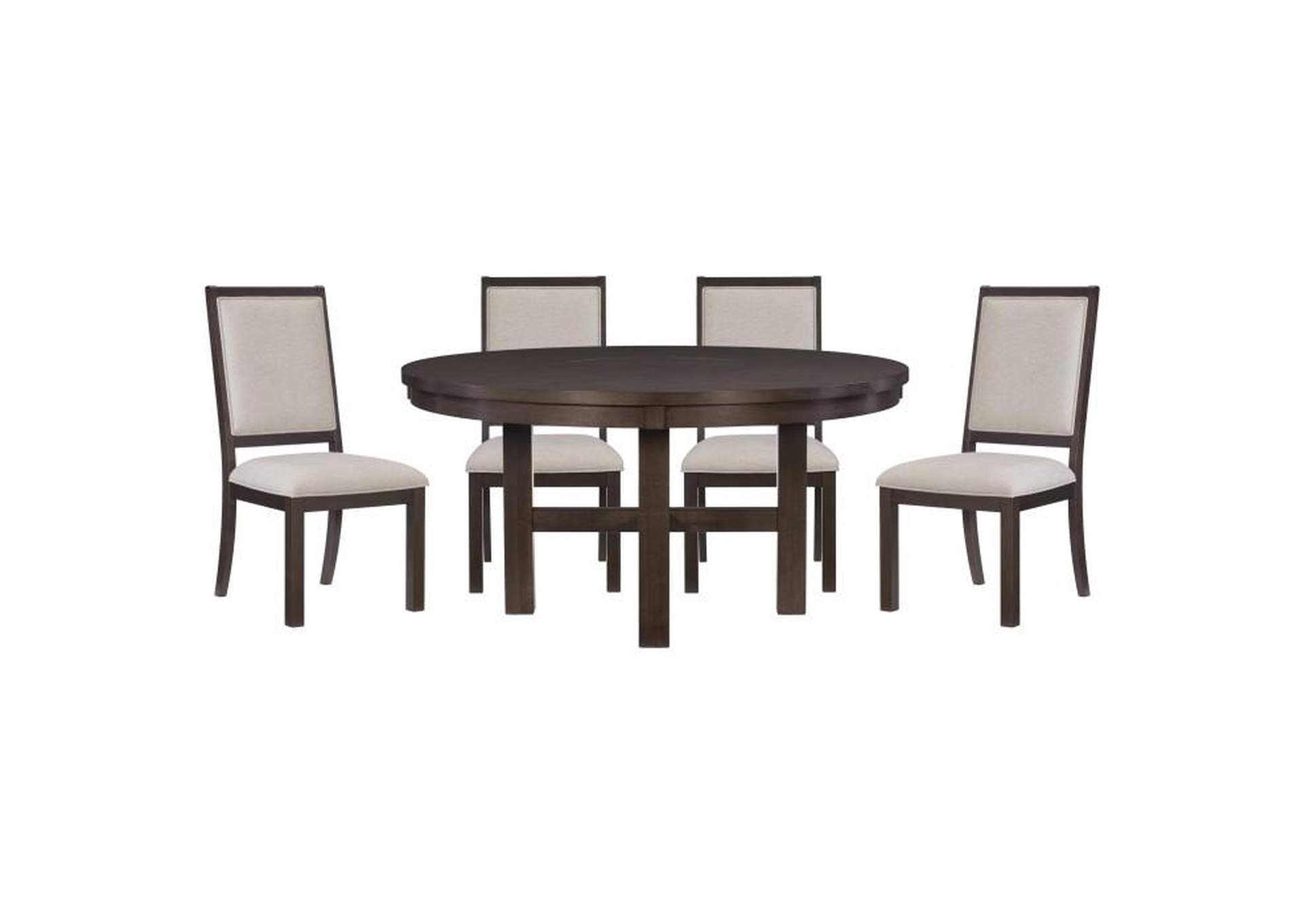 Josie 5 Piece Dining Set,Homelegance