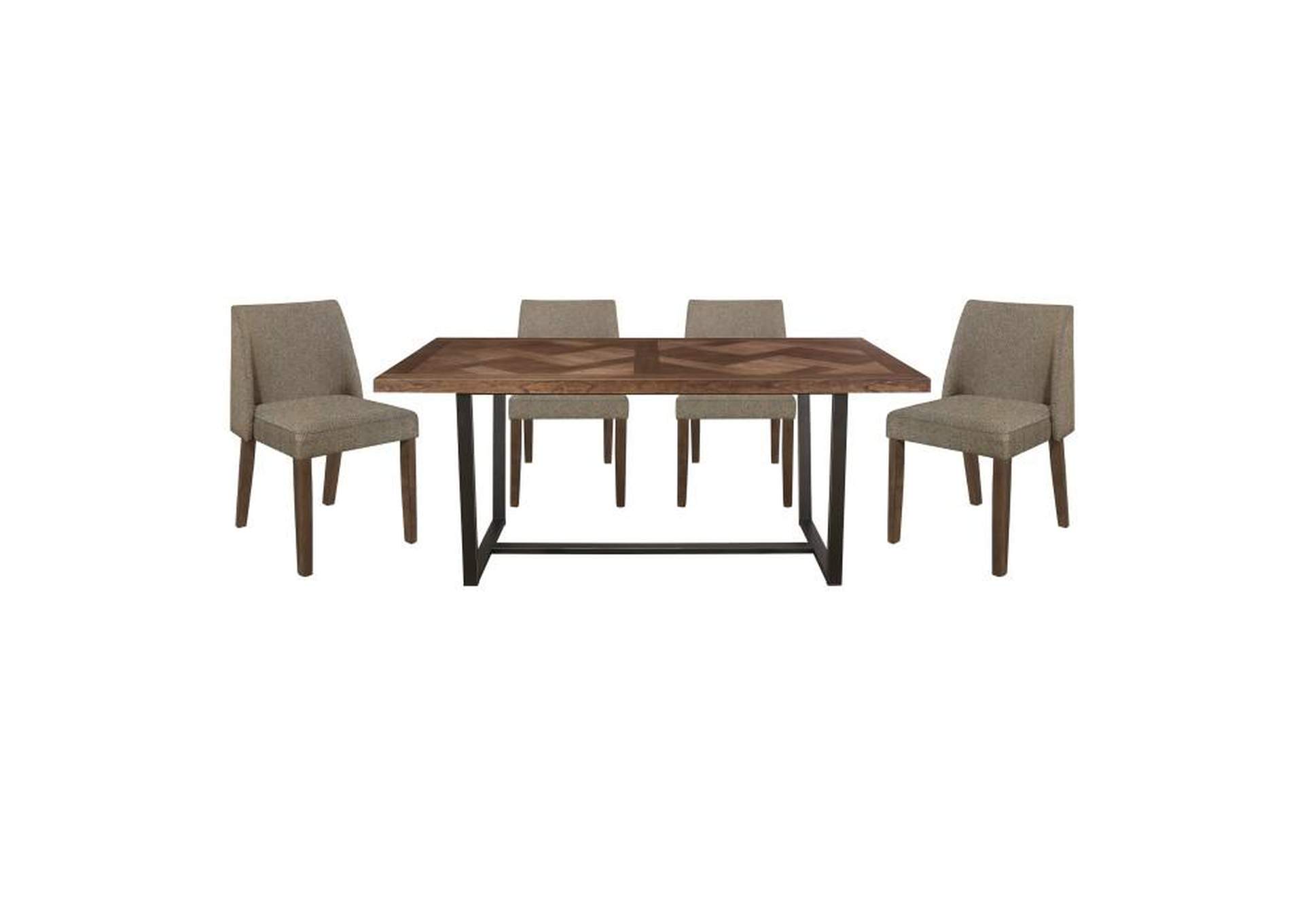 Leland 5 Piece Dining Set,Homelegance