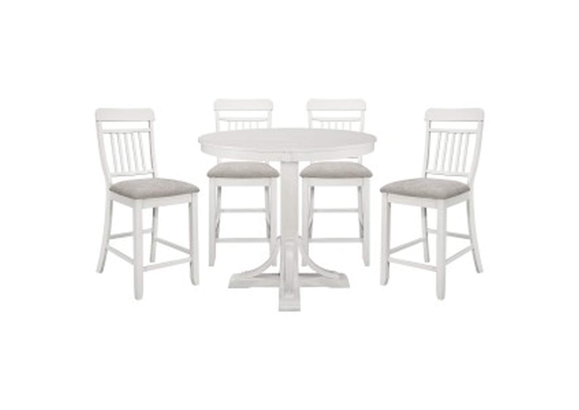 Samuel 5 Piece Dining Set (Tb+4S),Homelegance