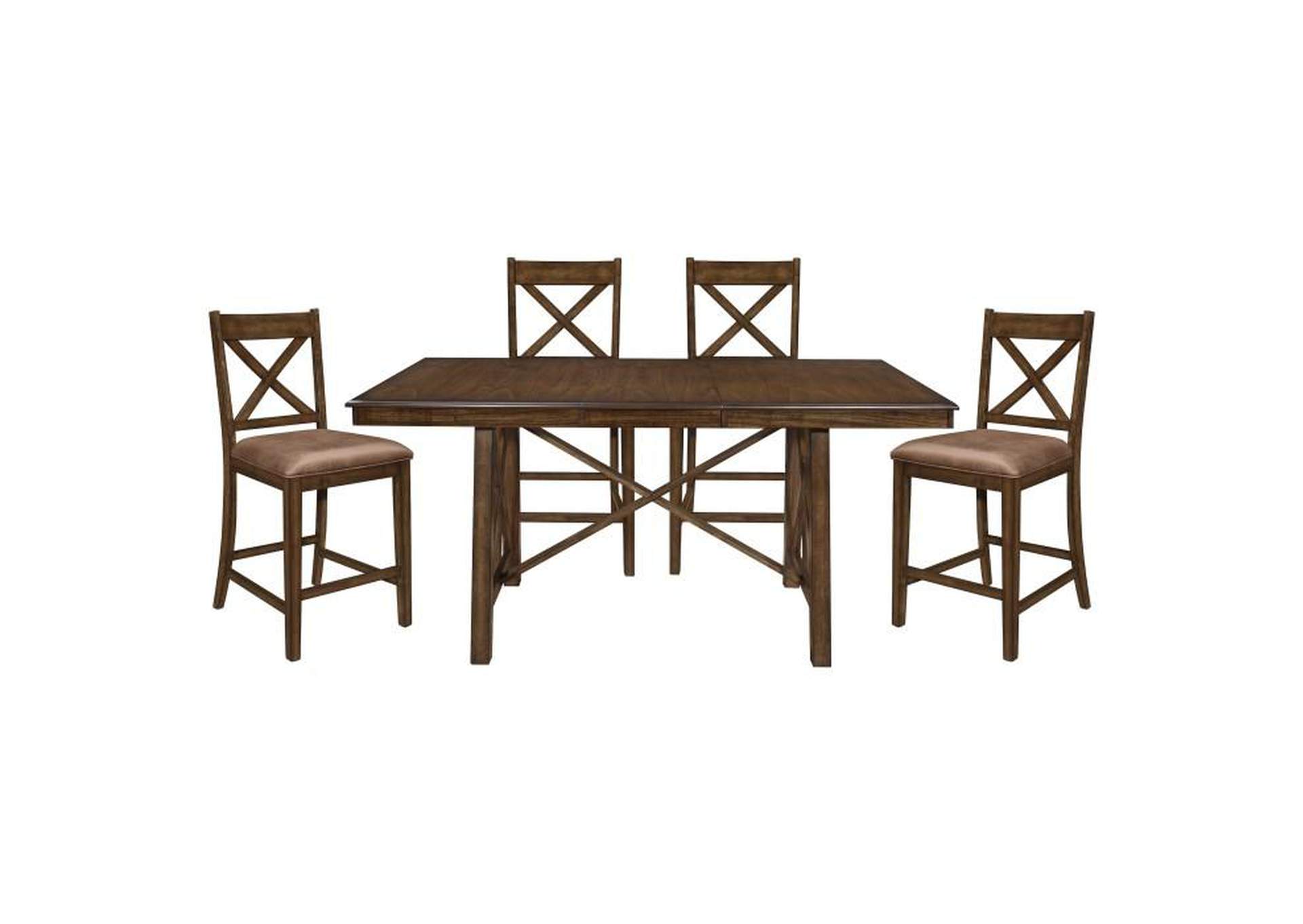Levittown 5 Piece Dining Set,Homelegance