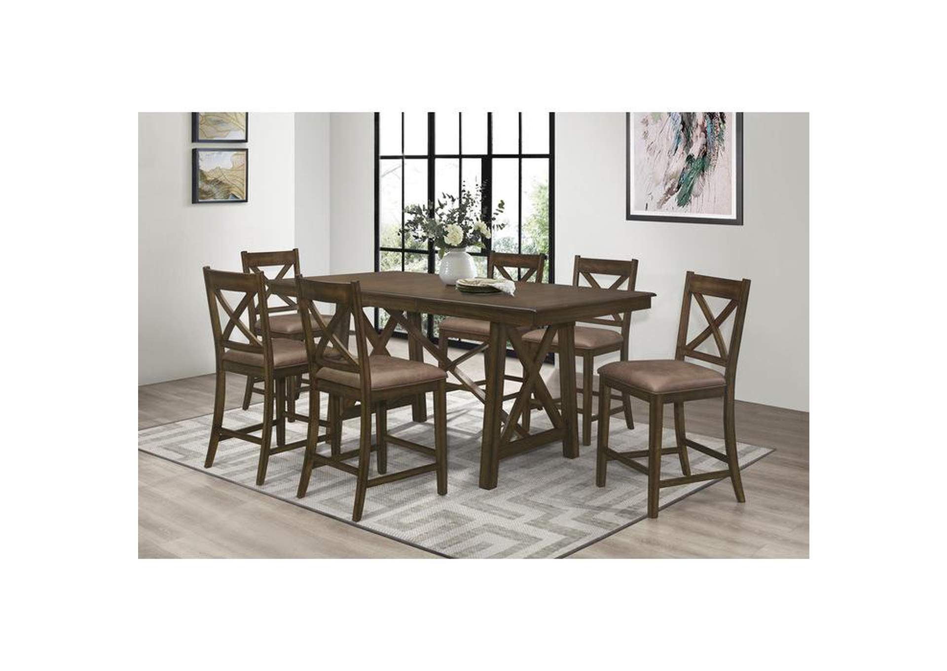 Levittown Counter Height Table,Homelegance