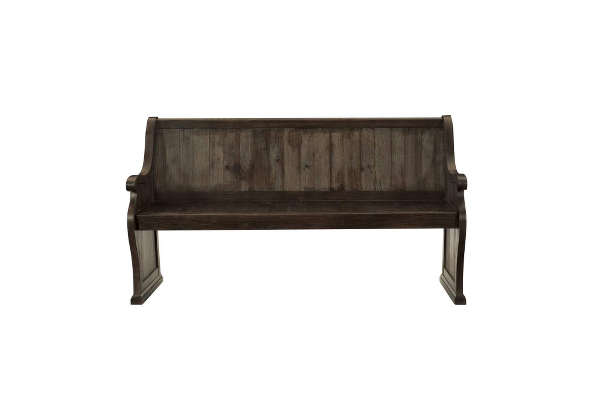 Gloversville Bench with Arms,Homelegance