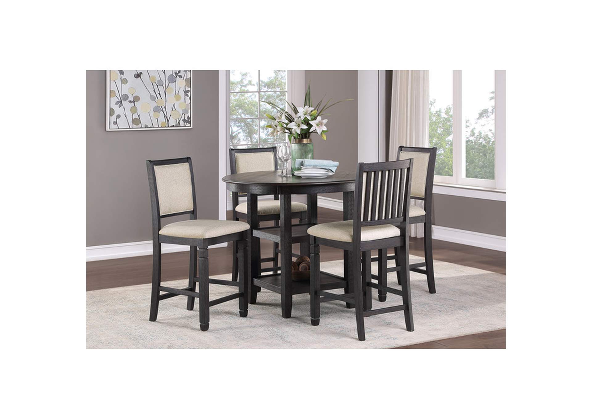 Asher Counter Height Chair,Homelegance