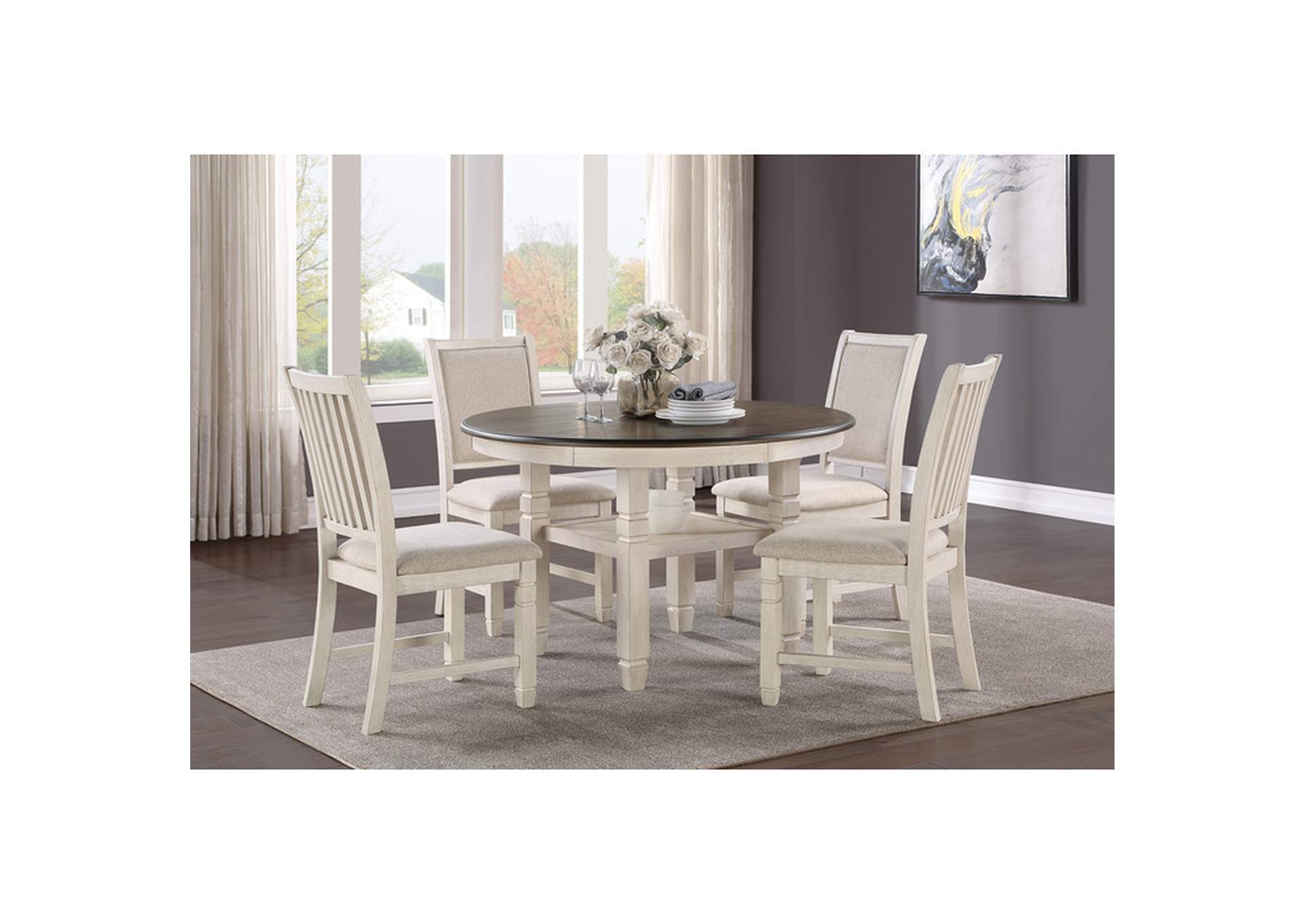 Asher Dining Table,Homelegance