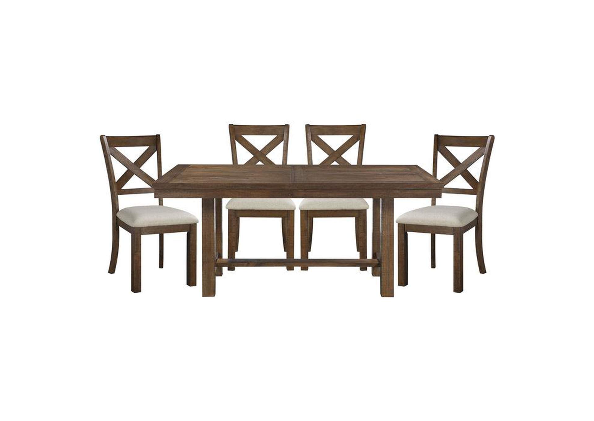 Bonner 5 Piece Dining Set,Homelegance