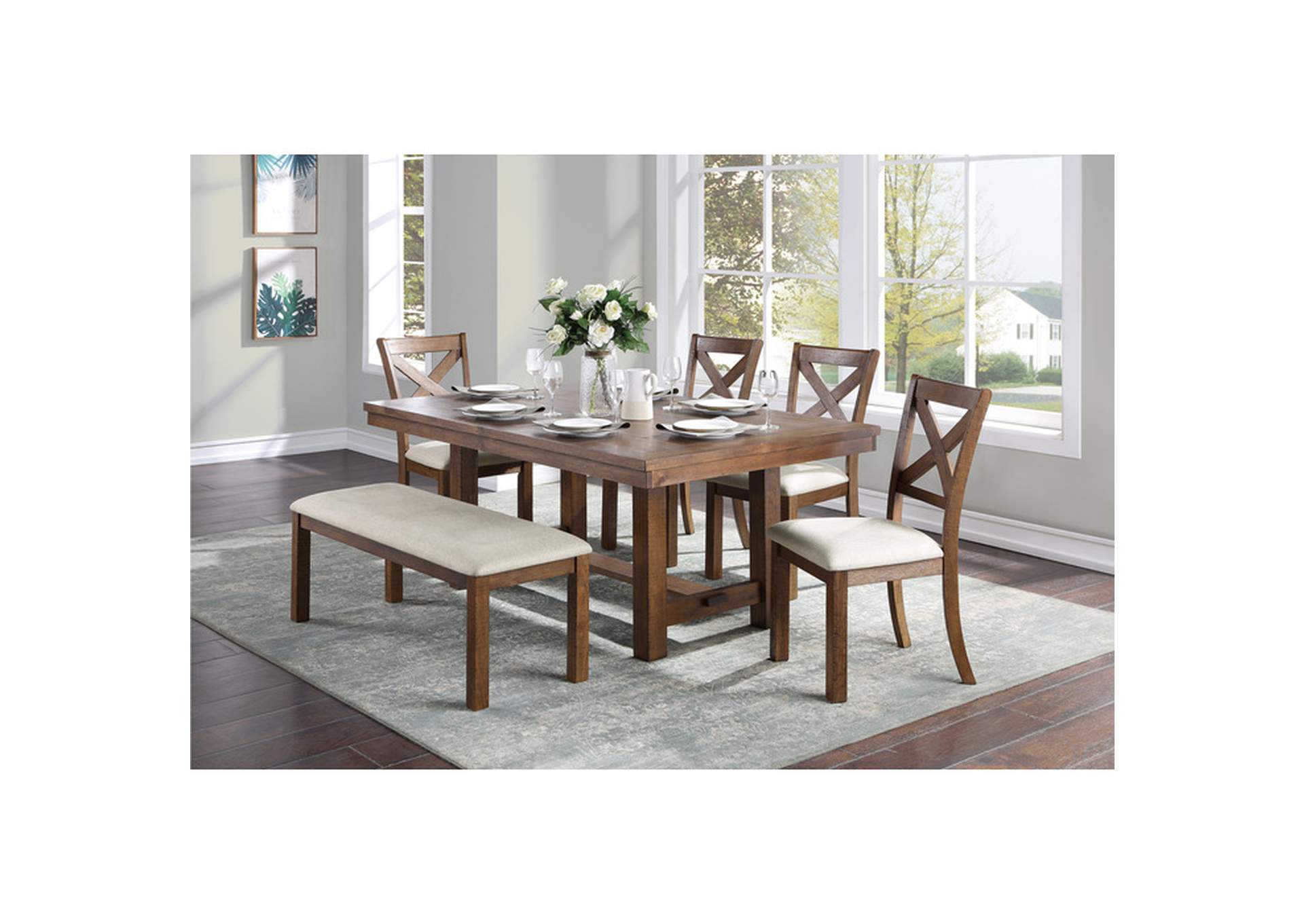 Bonner Bench,Homelegance