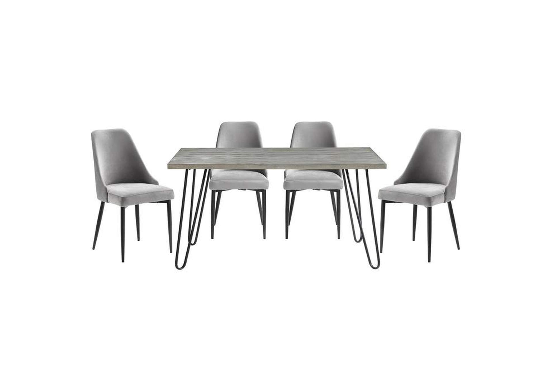 Keene 5 Piece Dining Set,Homelegance