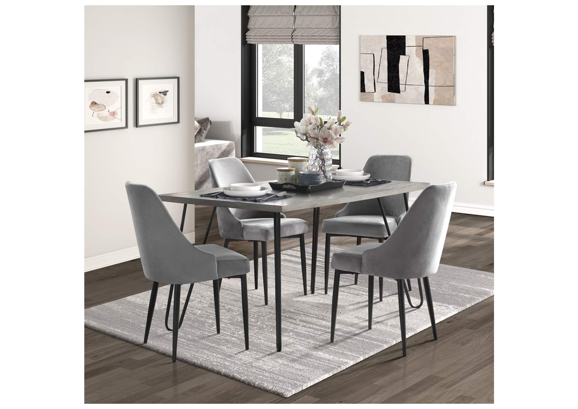 Keene Dining Table,Homelegance