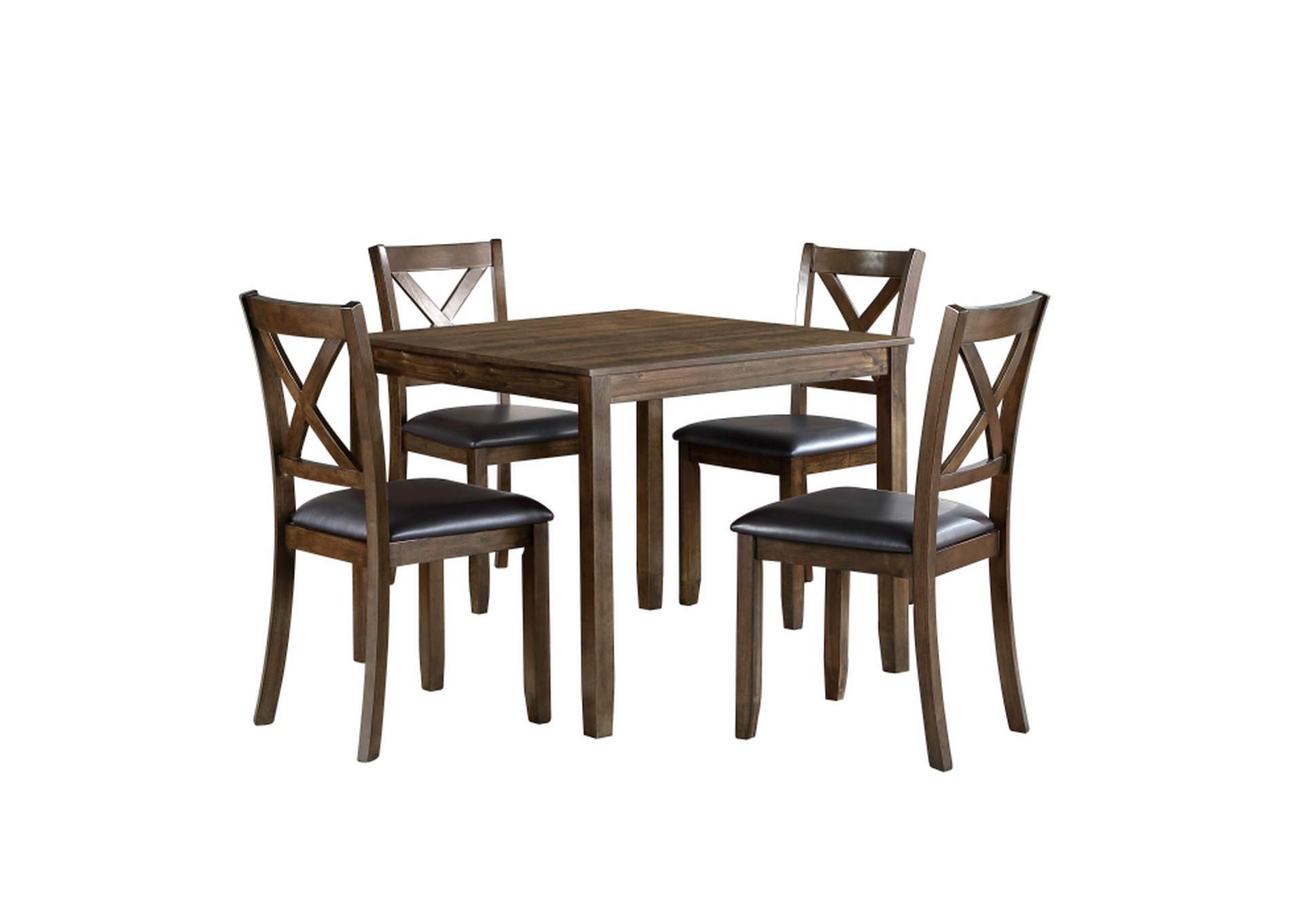 Hazel 5 Piece Dinette Set,Homelegance