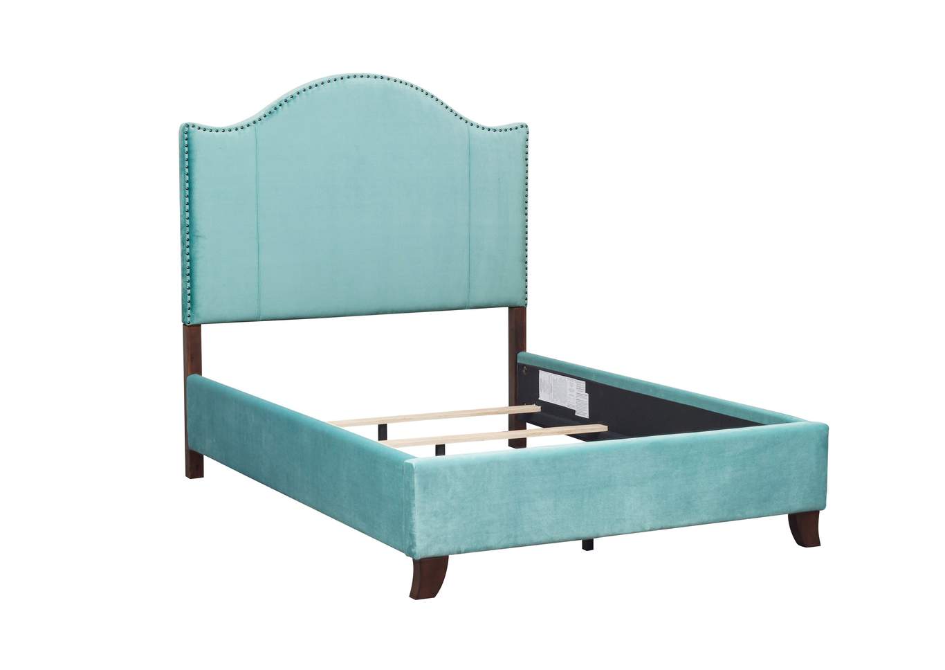 Carlow Teal California King Bed,Homelegance