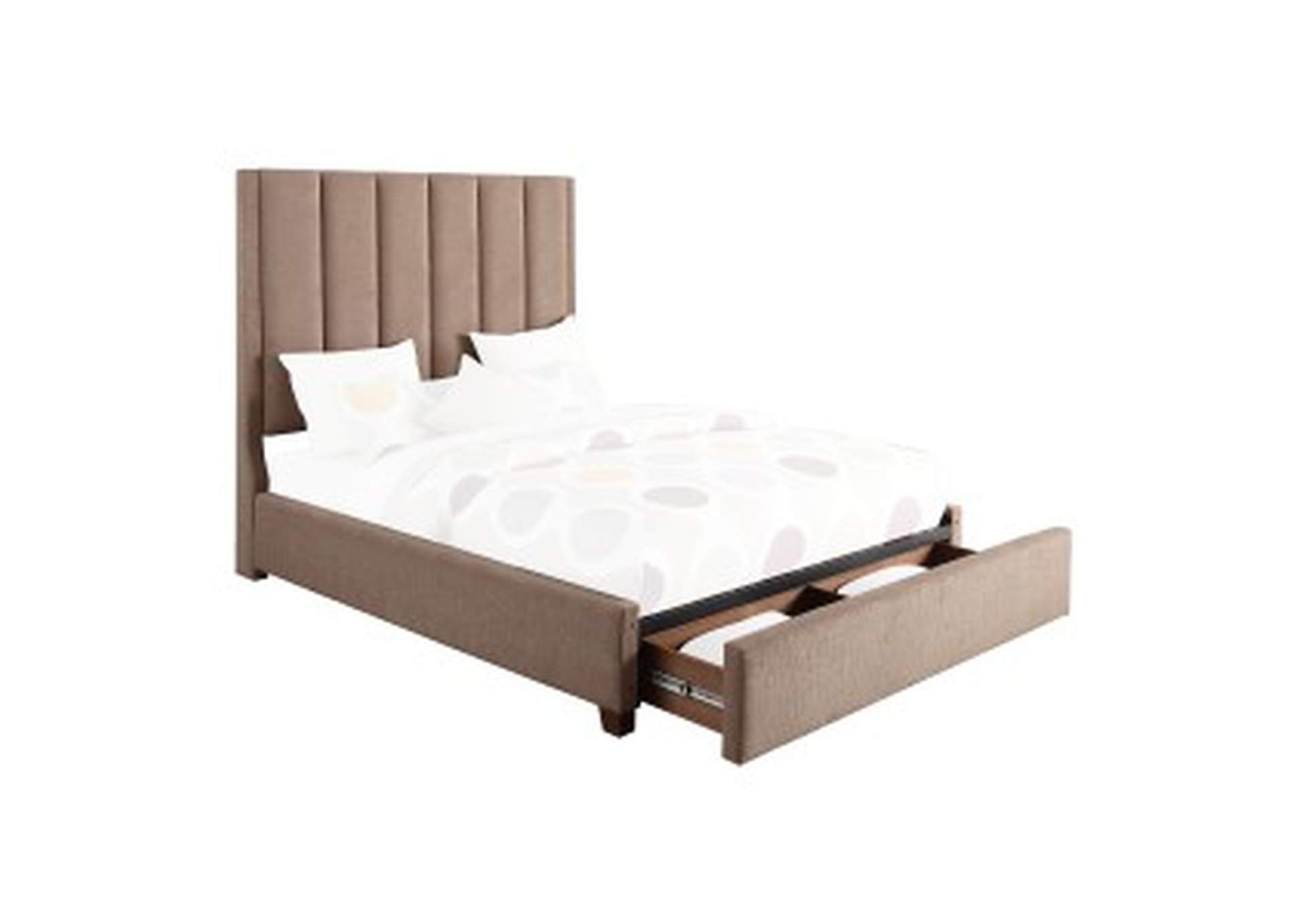 Neunan Queen Platform Bed,Homelegance