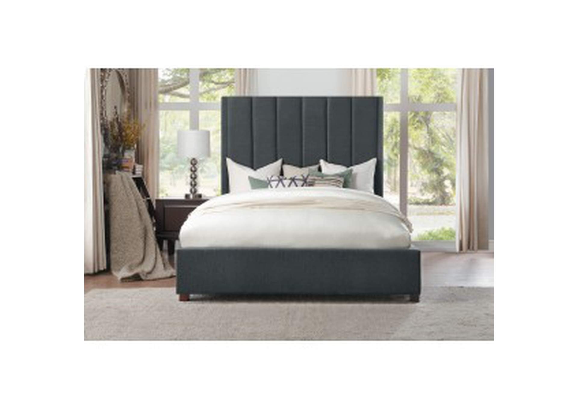 Neunan California King Platform Bed,Homelegance