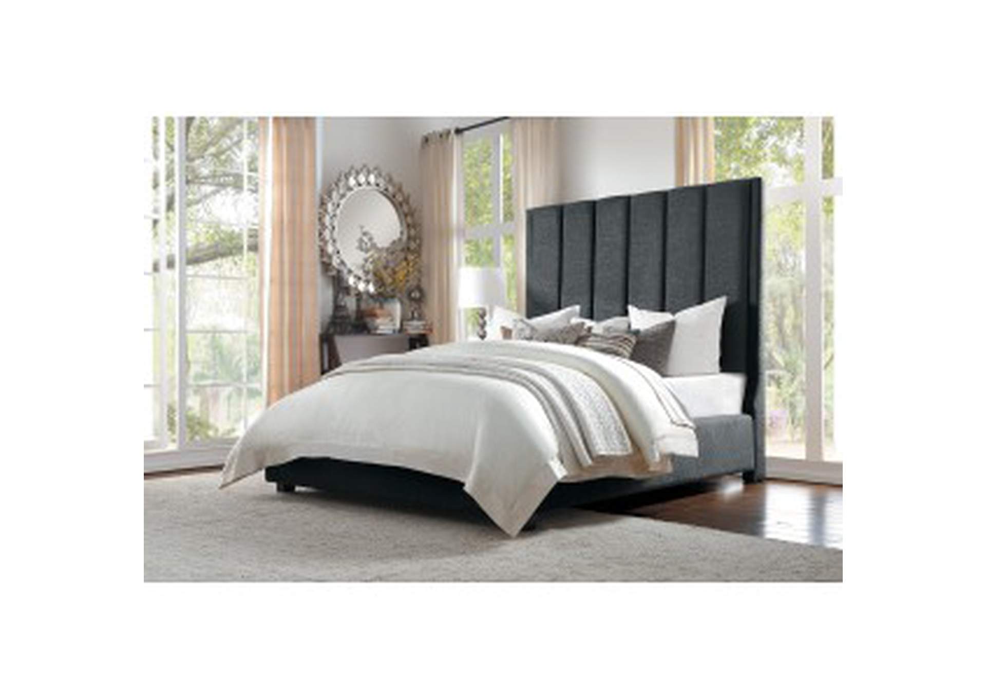 Neunan California King Platform Bed,Homelegance