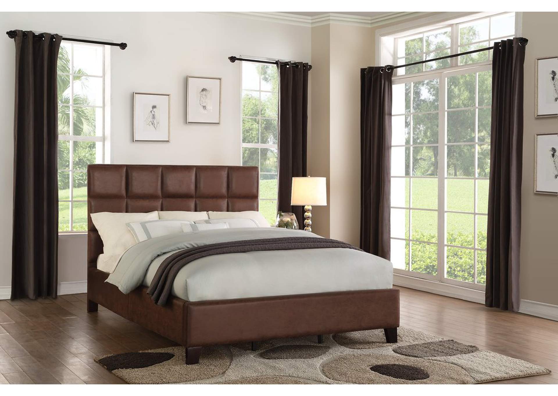 Queen Bed In A Box, 3A,Homelegance