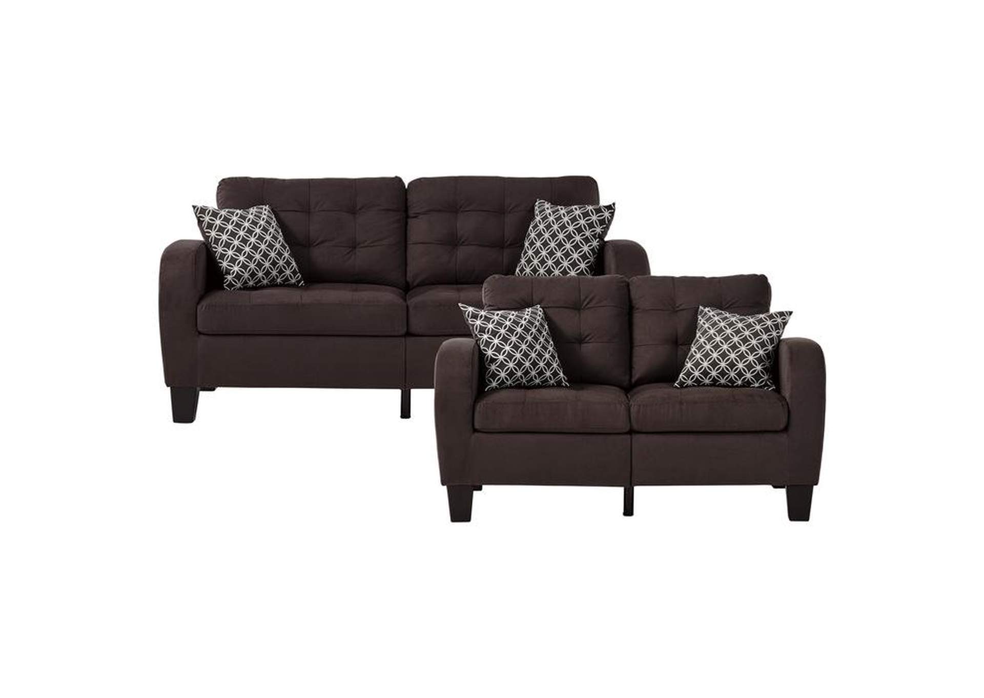 Sinclair 2 Piece Sofa Set,Homelegance