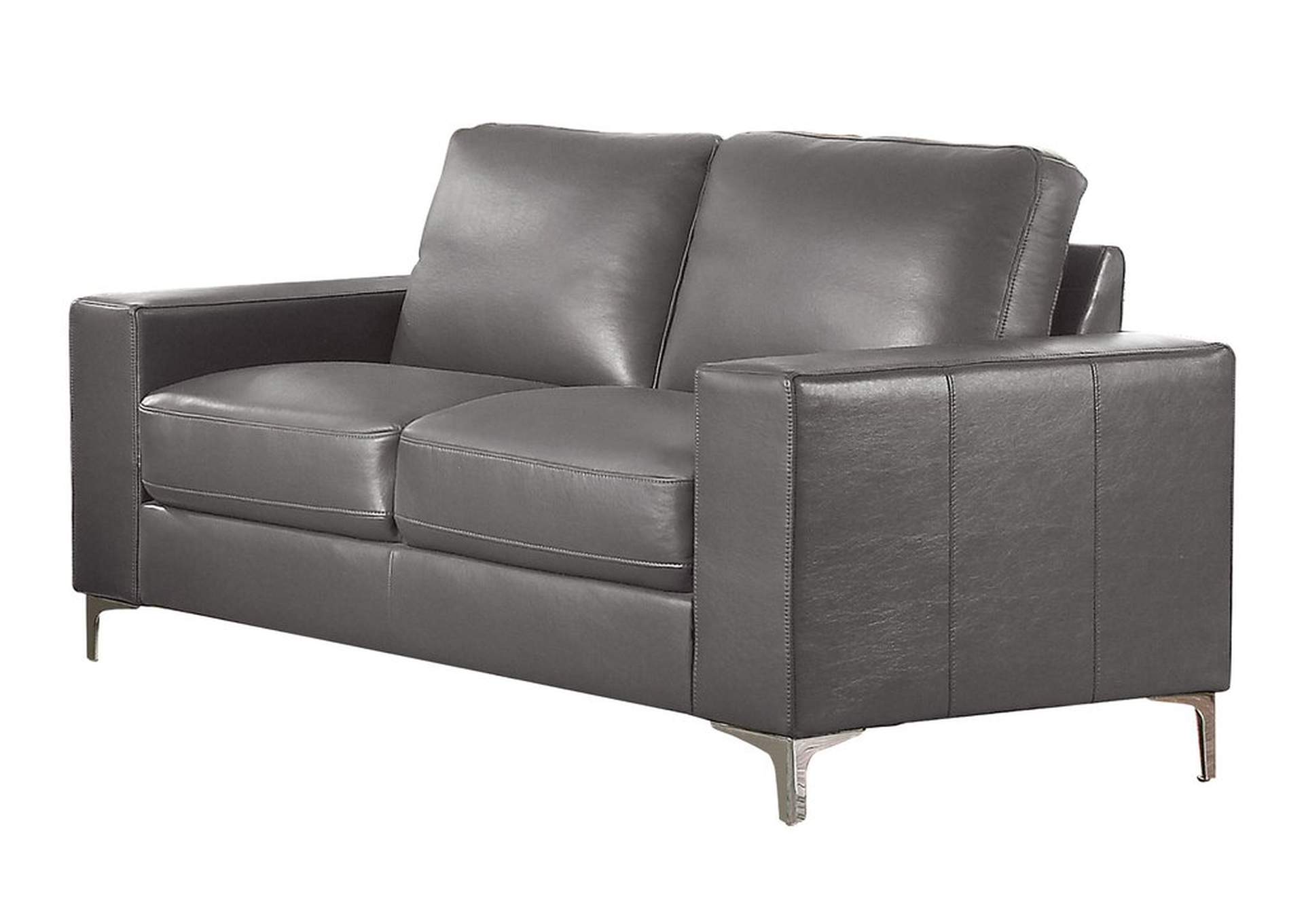 Gray Love Seat,Homelegance