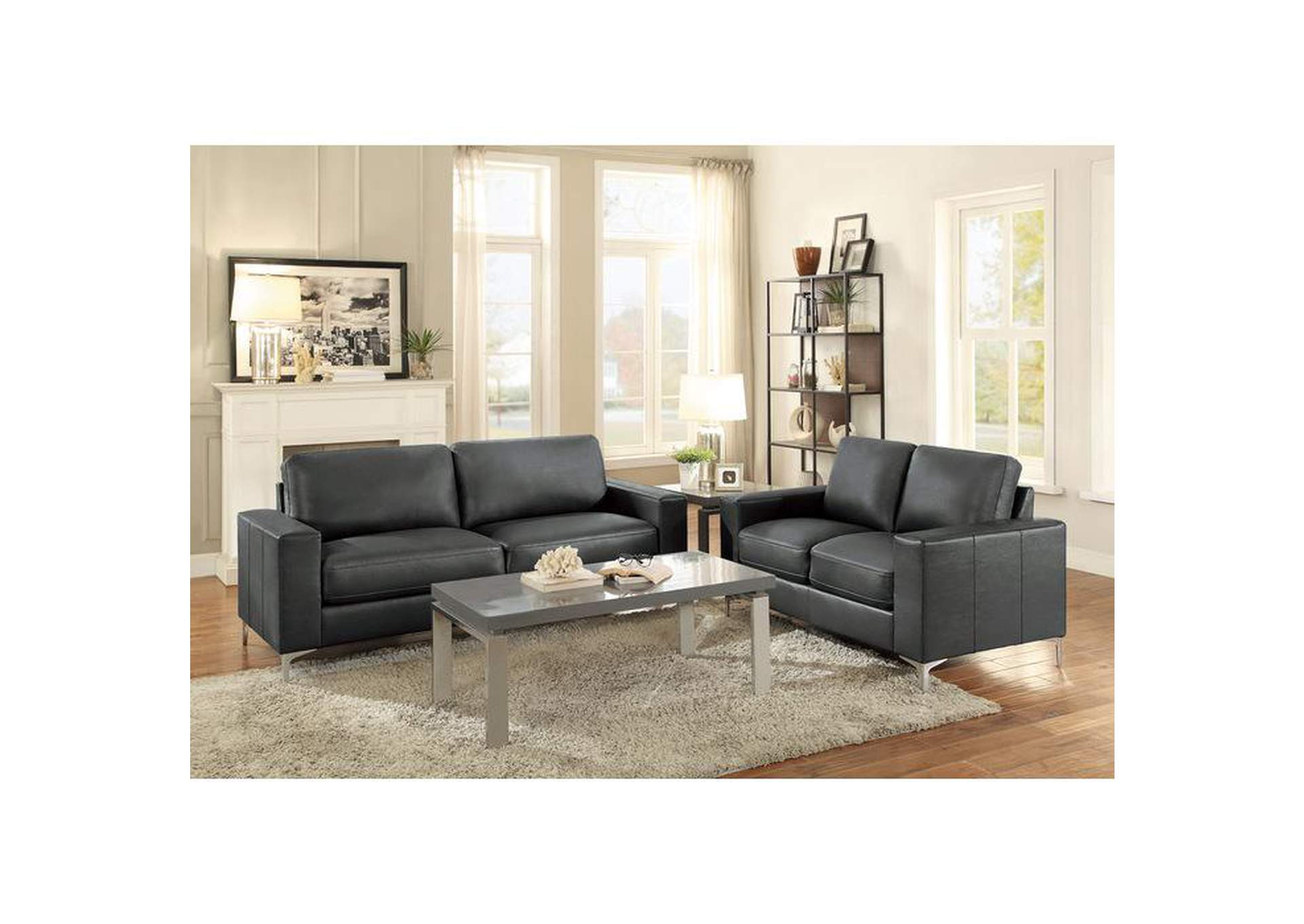 Iniko Love Seat,Homelegance