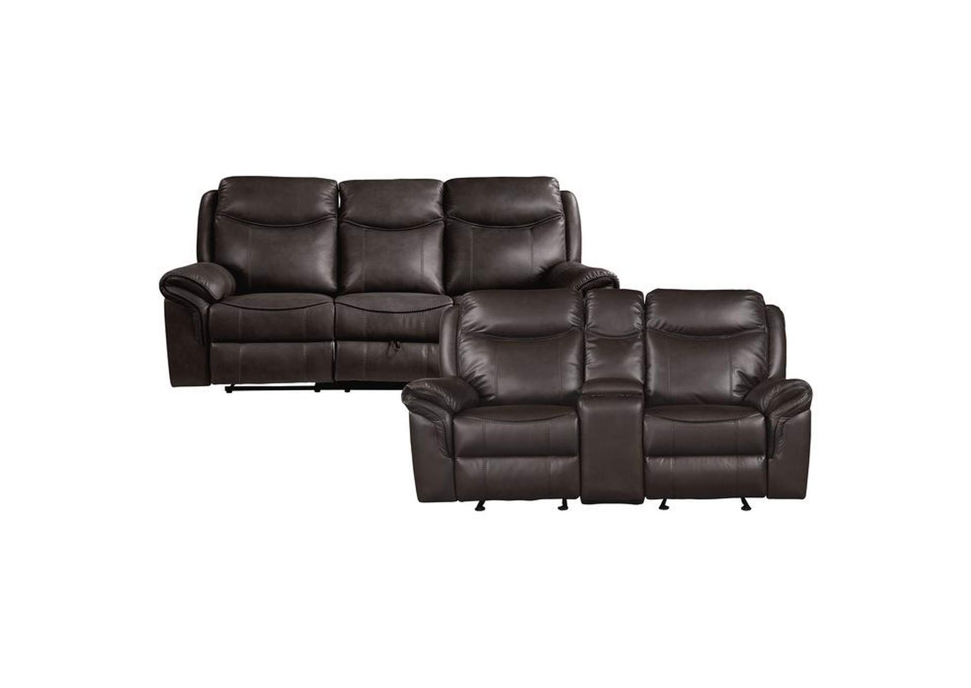 Aram 2 Piece Sofa Set,Homelegance