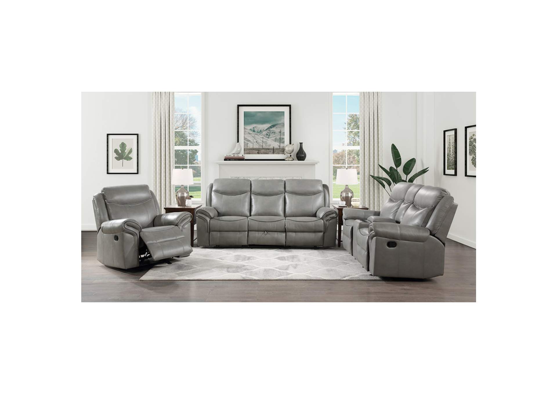 Aram Glider Reclining Chair,Homelegance
