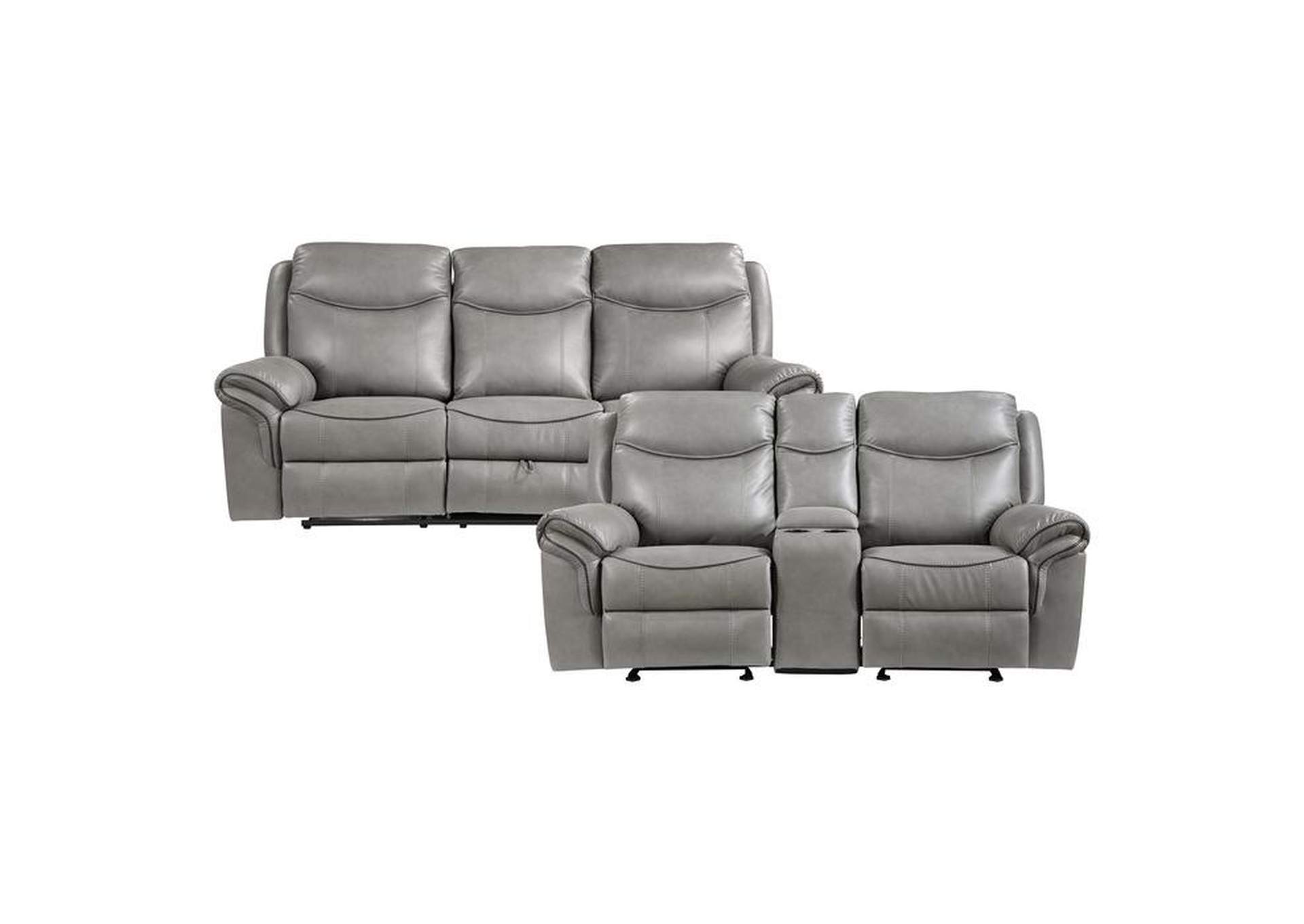 Aram 2 Piece Sofa Set,Homelegance