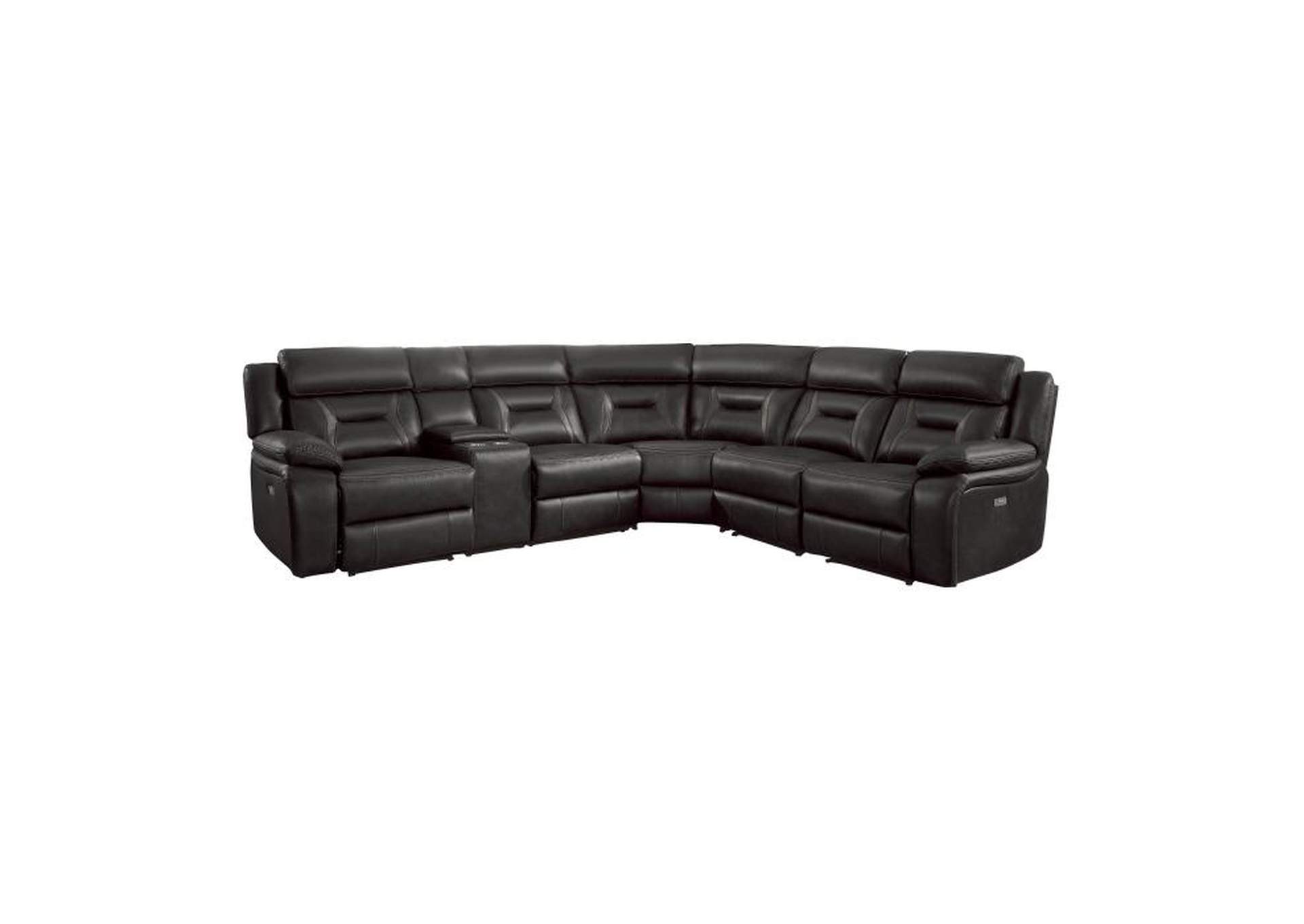 Amite 6-Piece Modular Power Reclining Sectional,Homelegance