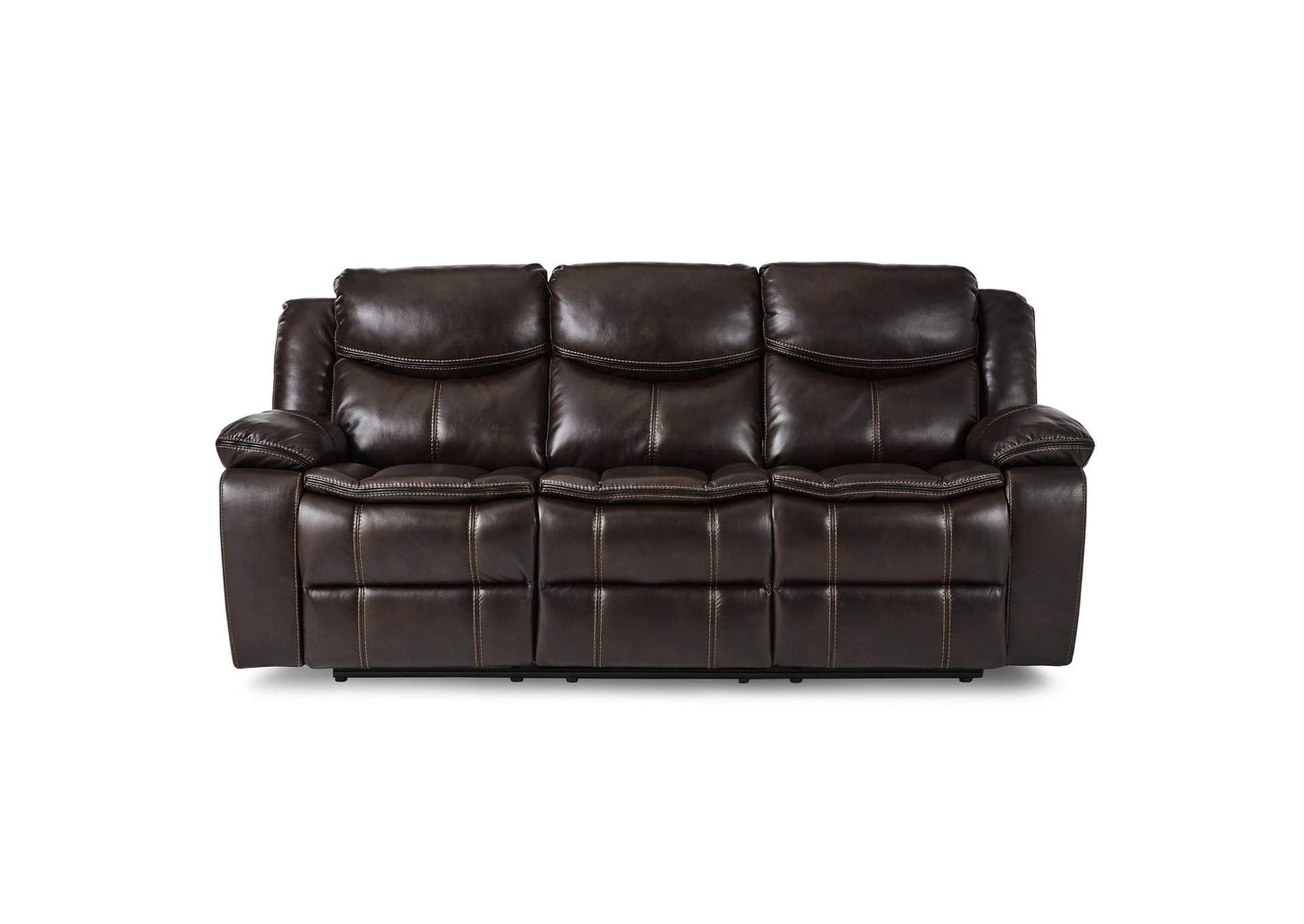Brown D. Rclnr Sofa,Homelegance