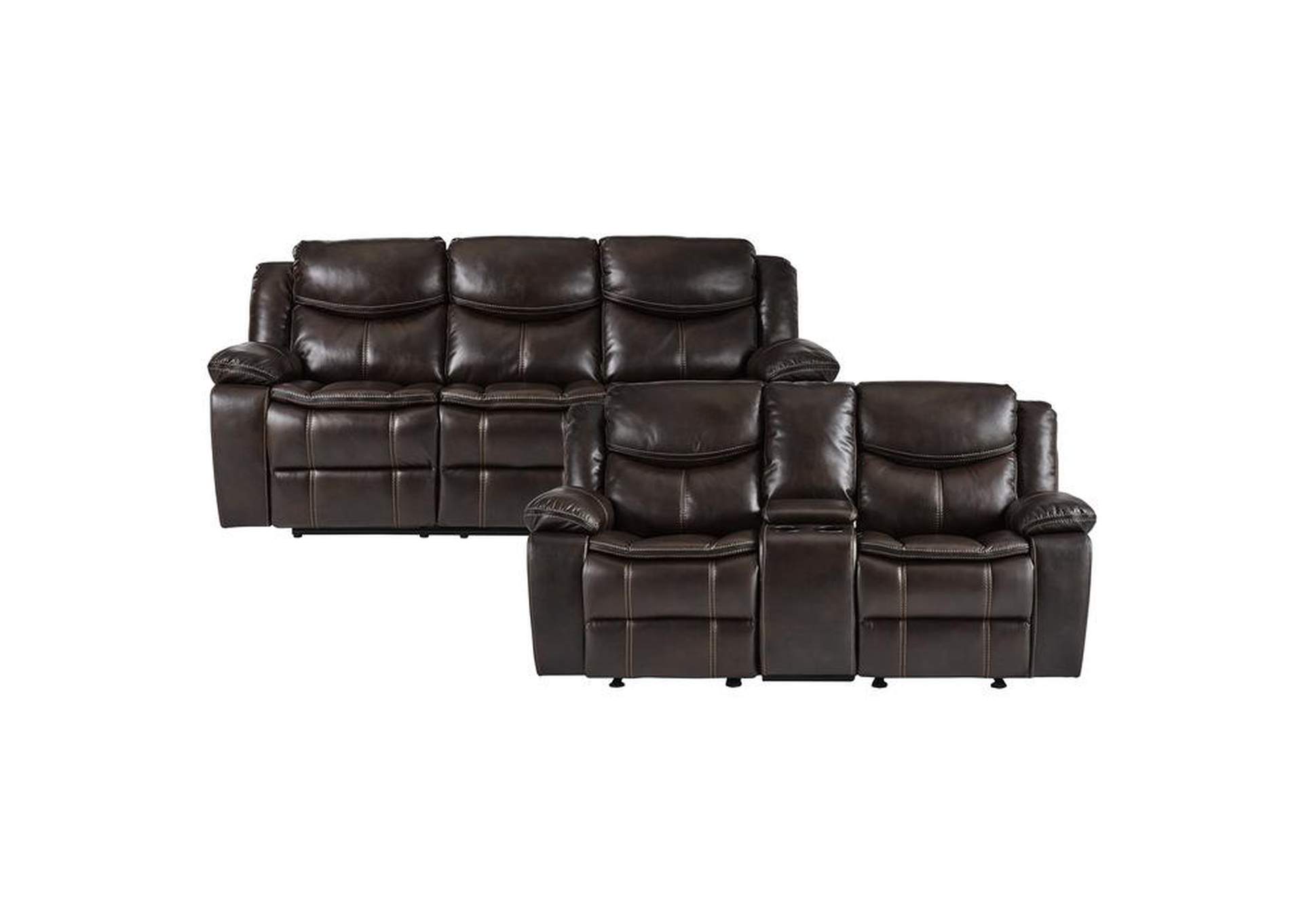 Bastrop 2 Piece Sofa Set,Homelegance