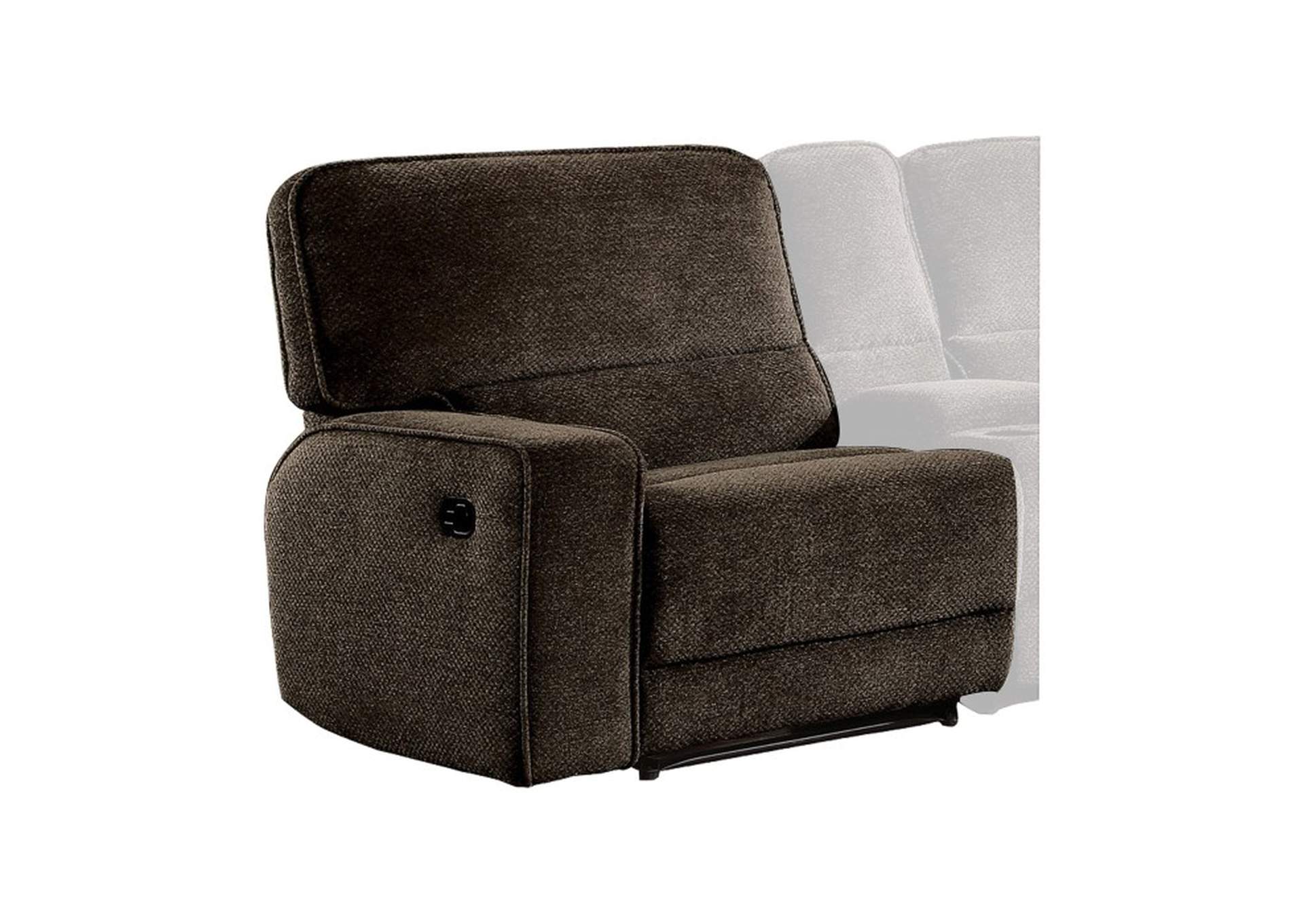 Shreveport Left Side Reclining Chair,Homelegance