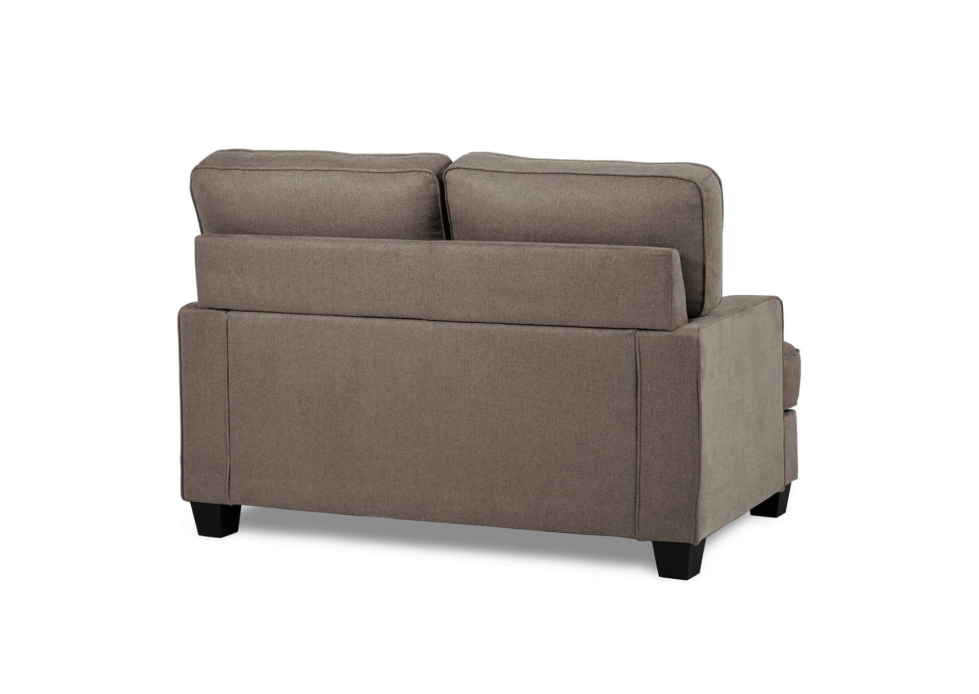 Brown Love Seat,Homelegance