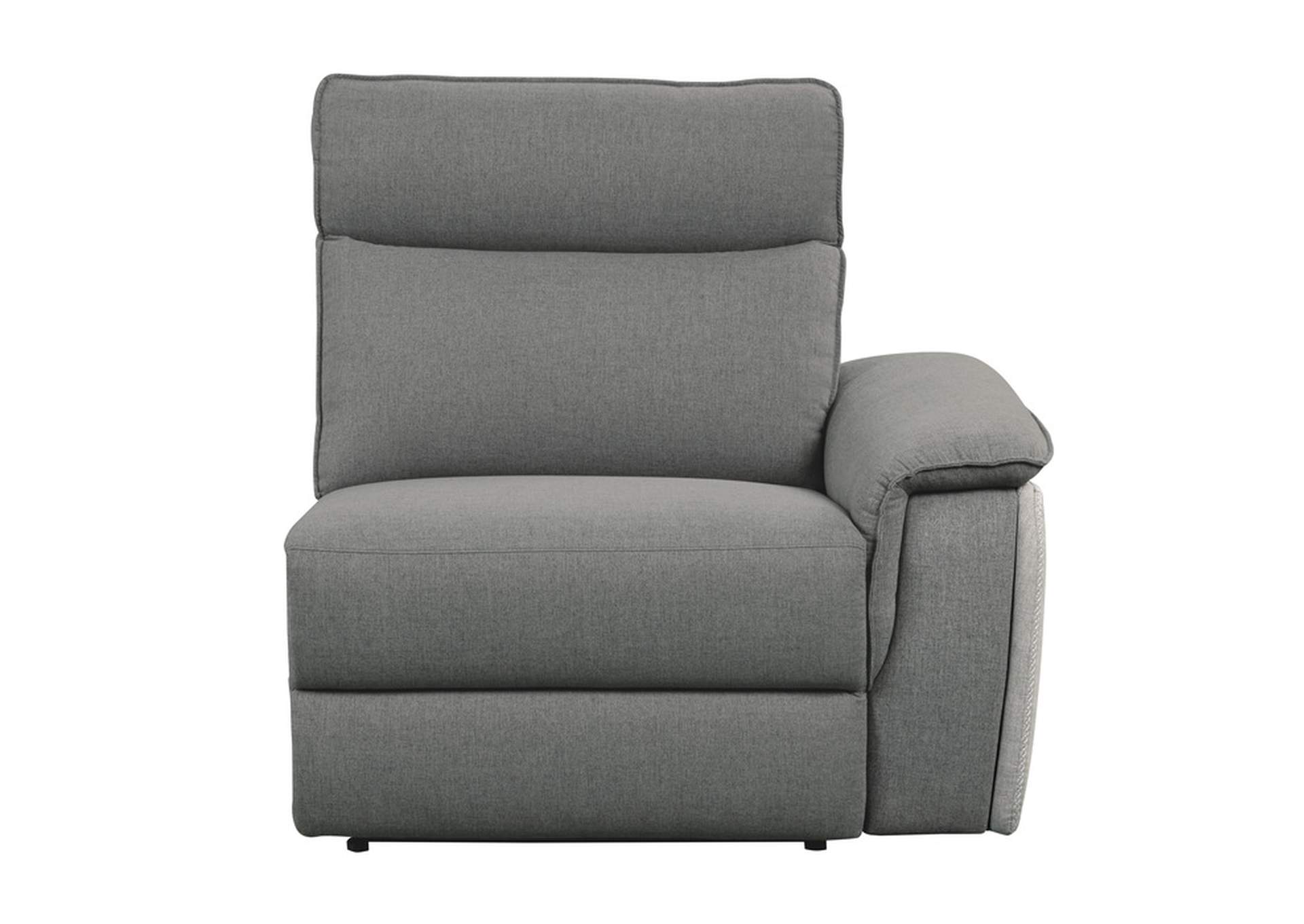 Maroni Power Right Side Reclining Chair With Power Headrest And Usb Port,Homelegance