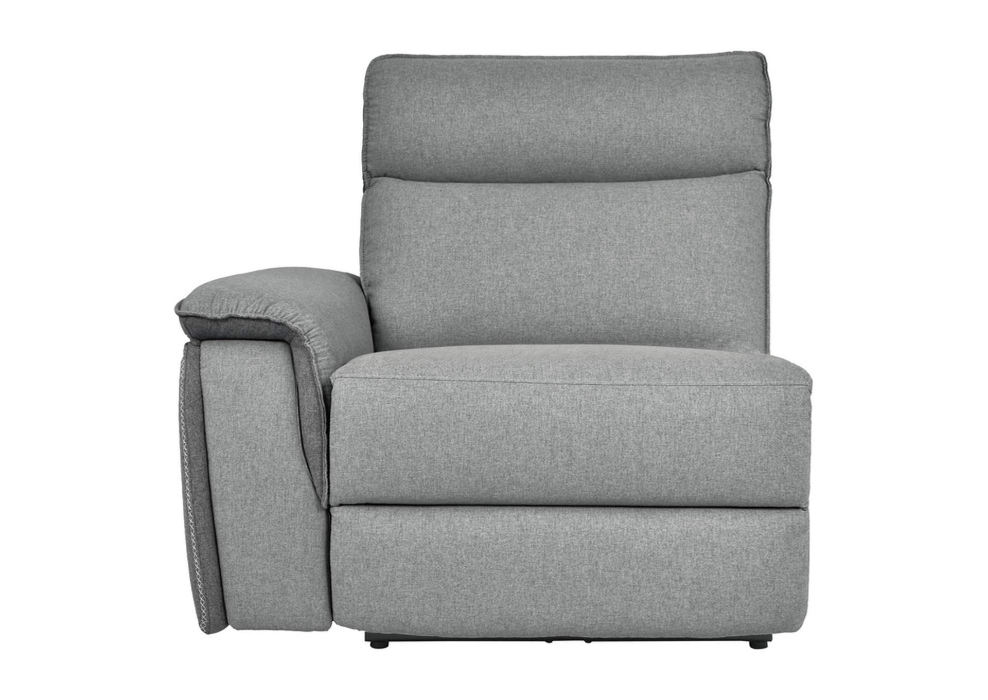 Maroni Power Left Side Reclining Chair With Power Headrest And Usb Port,Homelegance