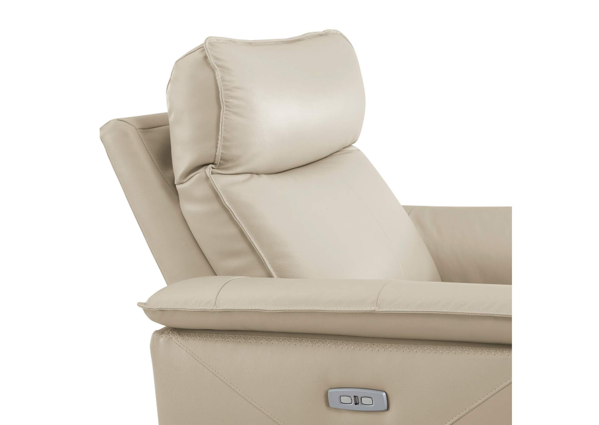 Maroni Power Reclining Chair with Power Headrest,Homelegance