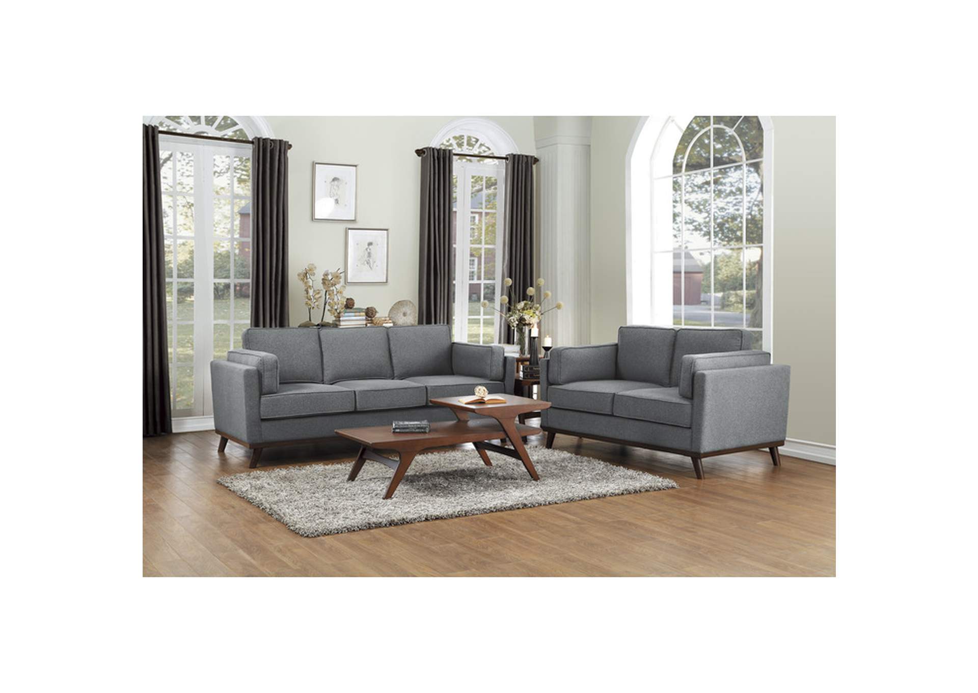 Bedos Love Seat,Homelegance